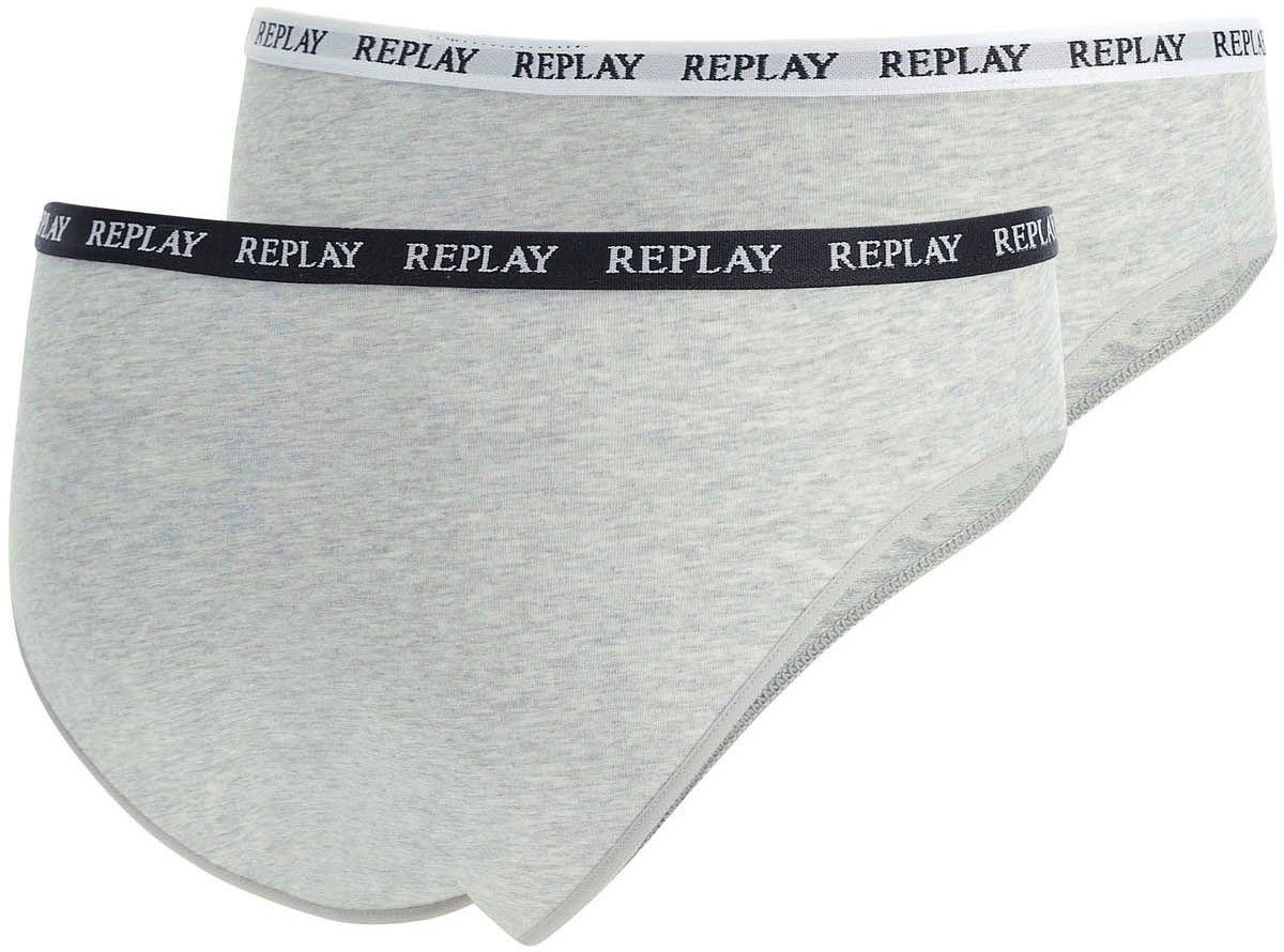 Replay Bikinislip LADY SLIP Style 1 T/C 2pcs waterfall pack (Packung, 2er) günstig online kaufen