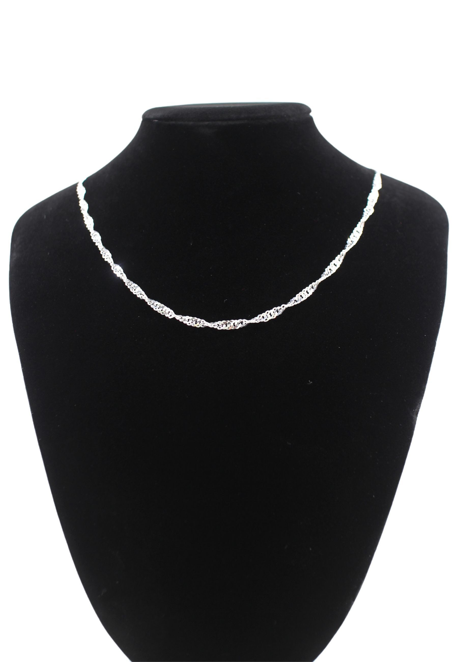 Adelia´s Silberkette 925 Silber Singapur Halskette günstig online kaufen