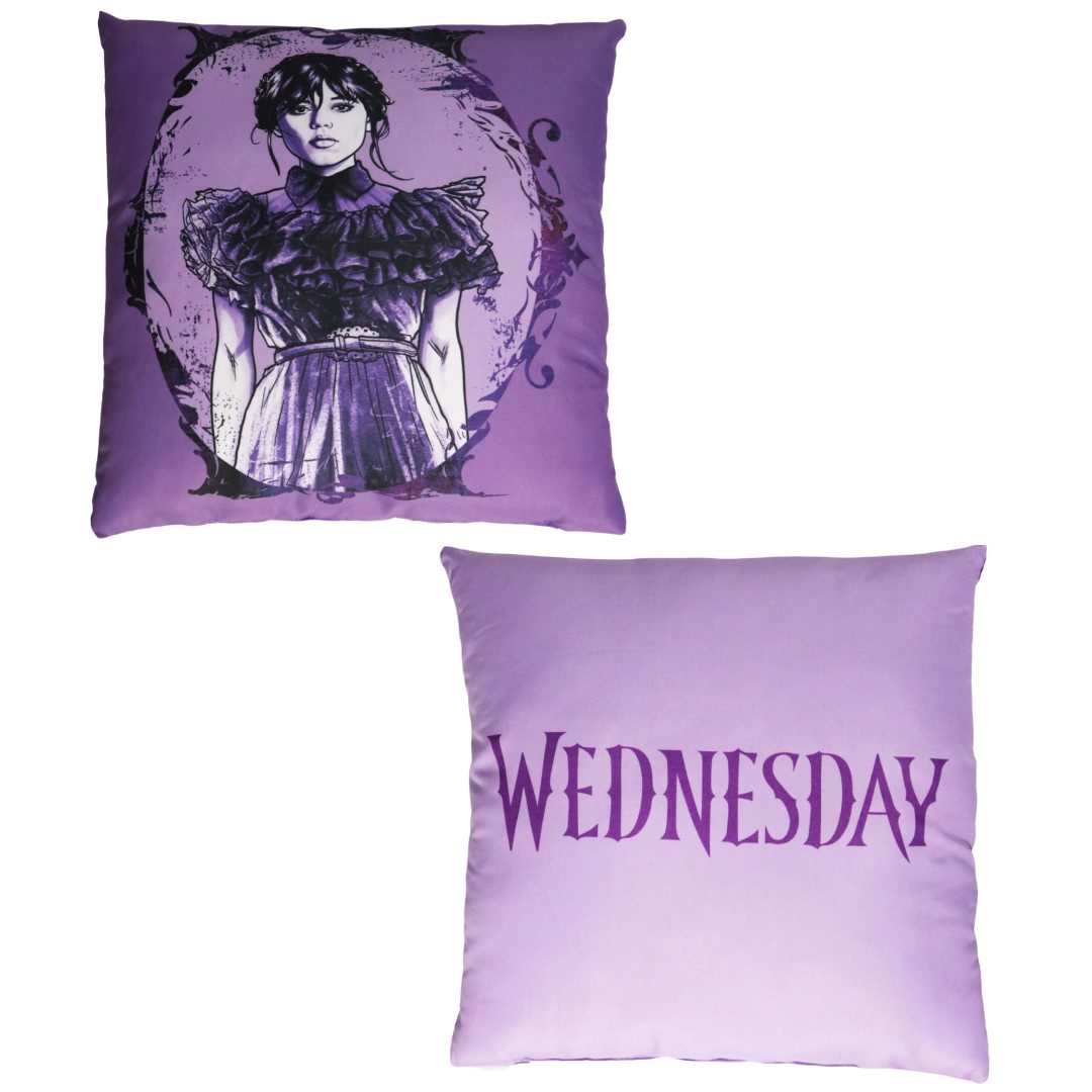 Wednesday Dekokissen Netflix Wednesday Adams Kissen Dekokissen 40x40x7 cm