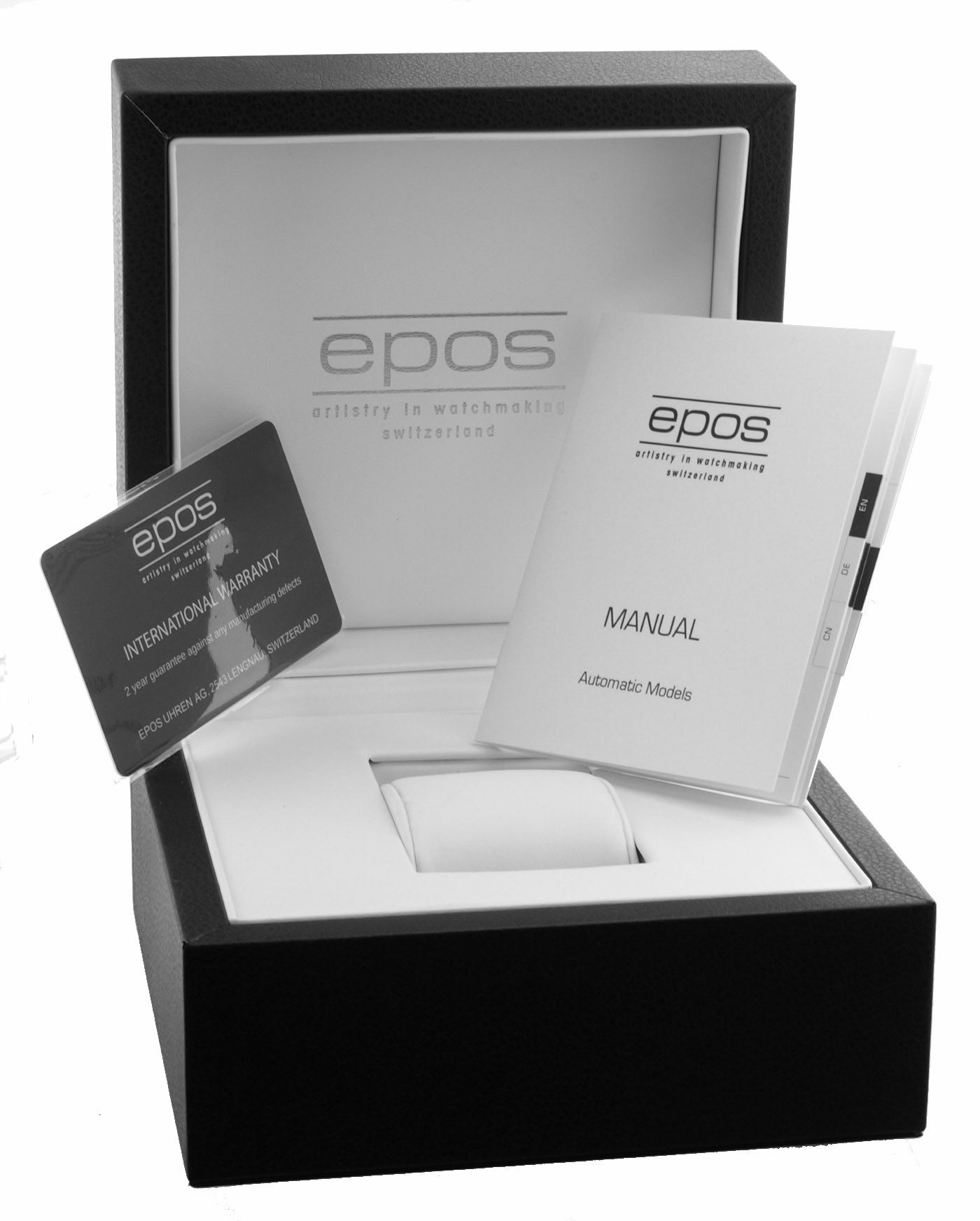EPOS Automatikuhr ETA Passion 3501.132.20.16.25 Herren Uhr Swiss Made, schweizer Automatikwerk veredelt (ETA2824)