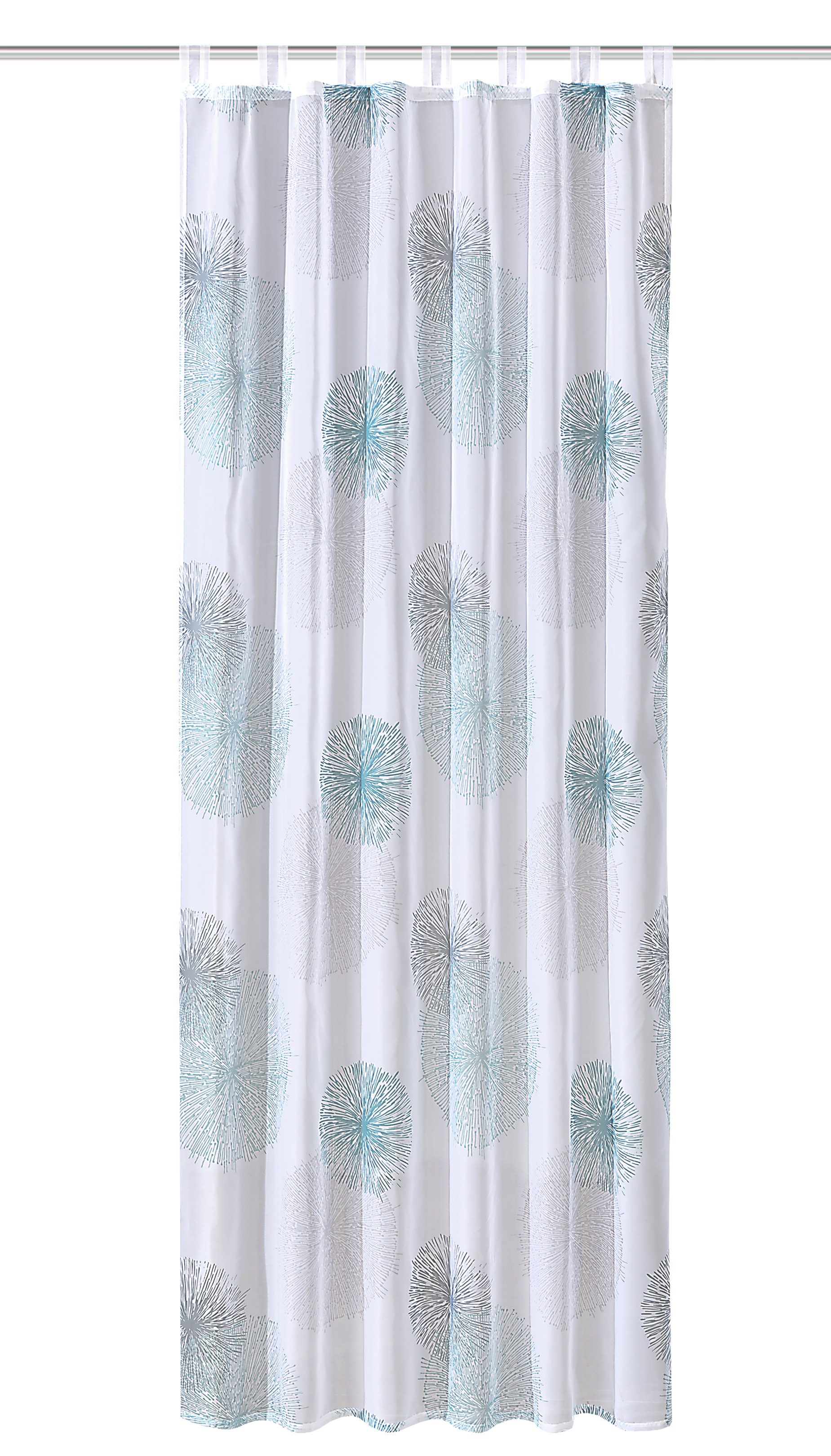 HOME WOHNIDEEN Gardine, Schlaufen, transparent