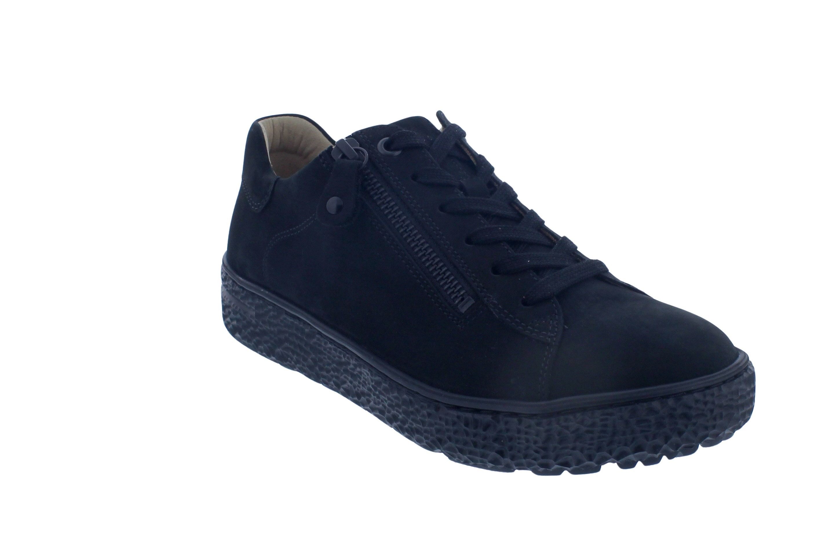 Hartjes Hartjes Phil Shoe 162.1405/9901.01, Nubukleder, Schwarz, Weite H Sc günstig online kaufen