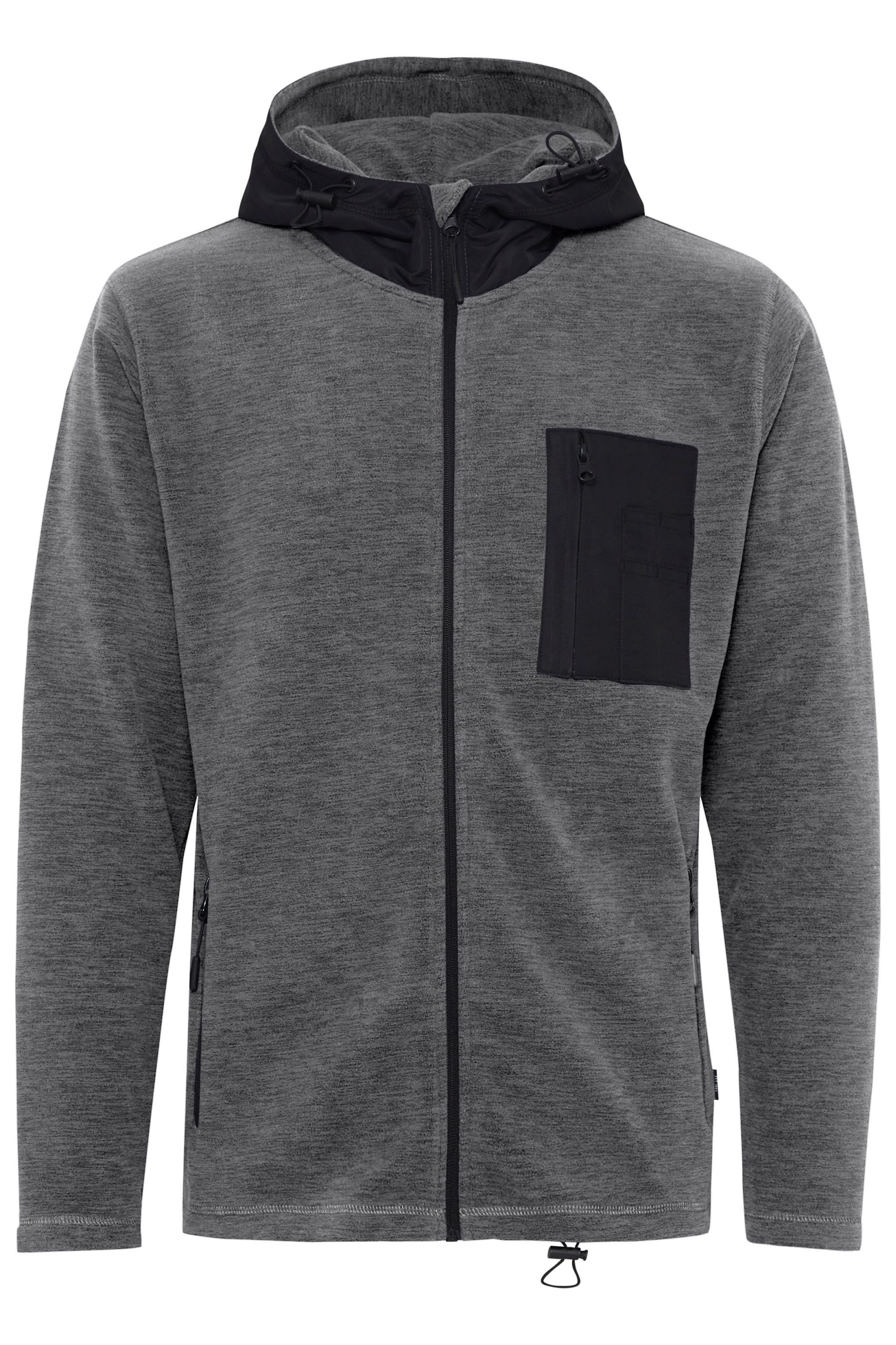 Indicode Fleecejacke IDWilmot Herren Fleecejacke mit Kapuze