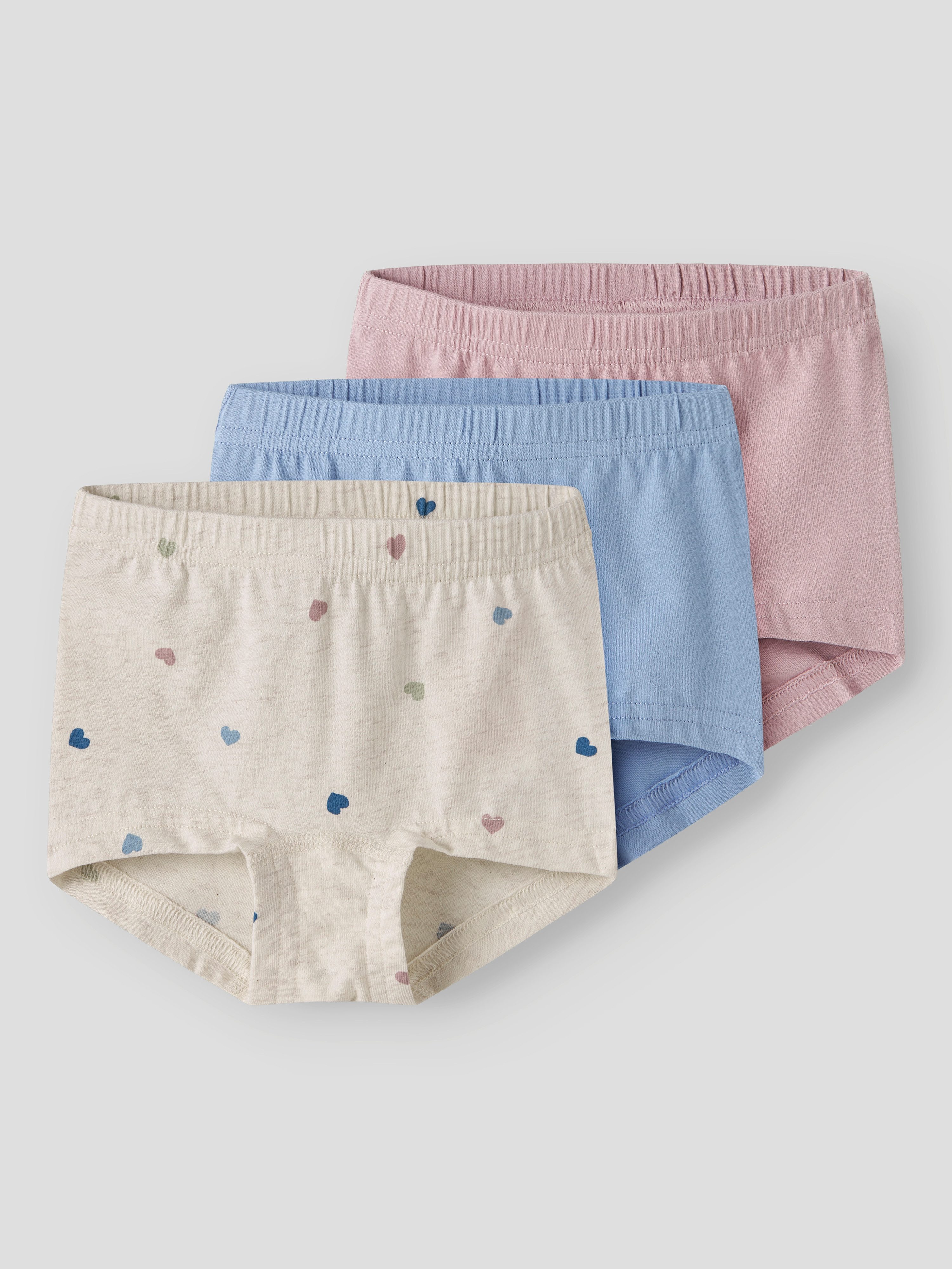 Name It Hipster NMFTIGHTS 3P PEYOTE HEARTS NOOS (Packung, 3-St)