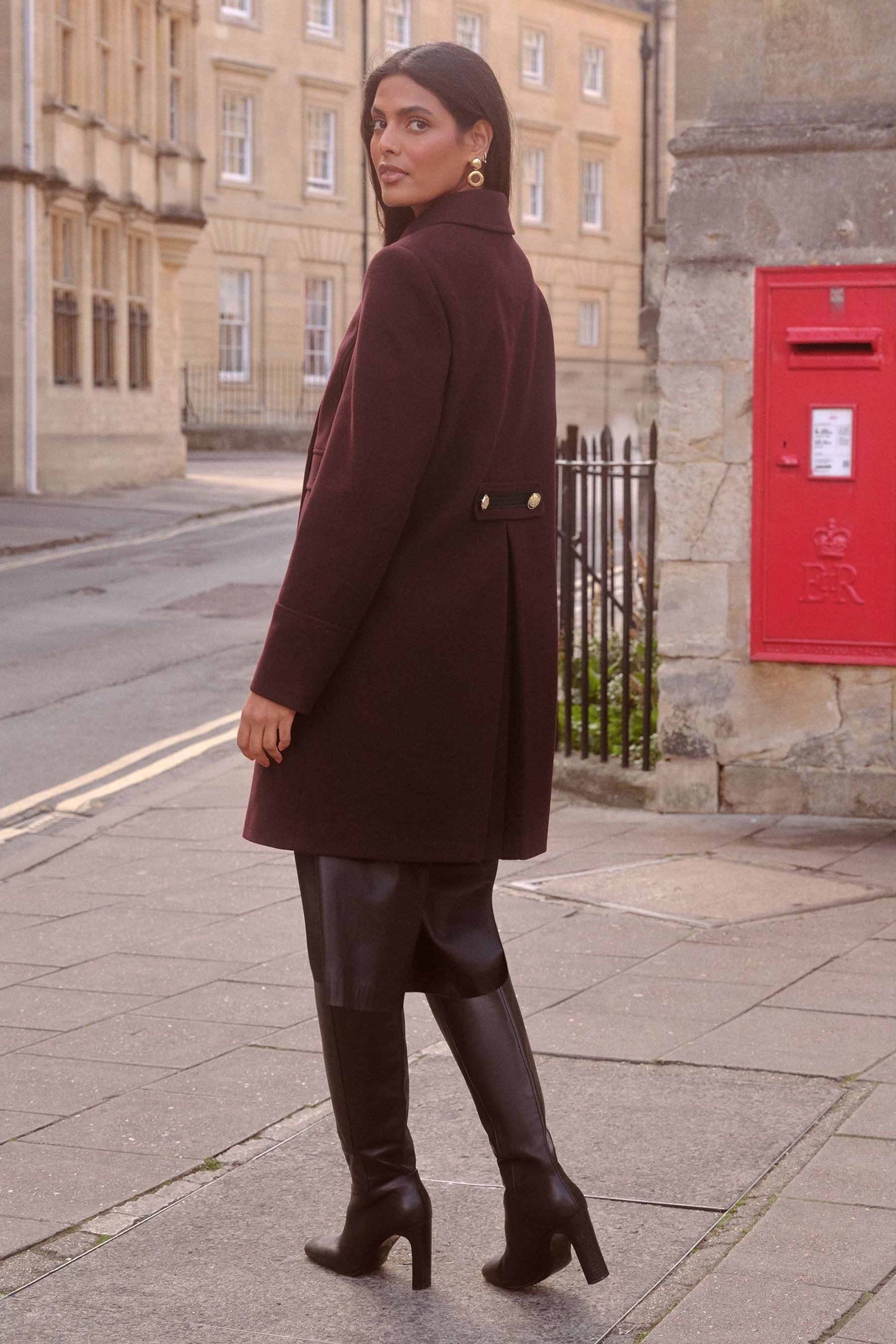 Love & Roses Kurzmantel Love & Roses Frogging-Mantel, Petite (1-tlg) günstig online kaufen