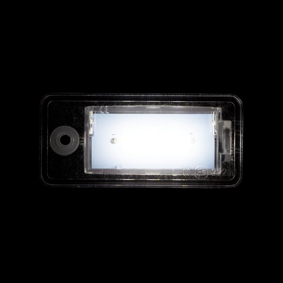 Original Audi LED Kennzeichenbeleuchtung A3 8P A4 B6 8E B7 A6 C6 4F A5 Q7  4L NEU