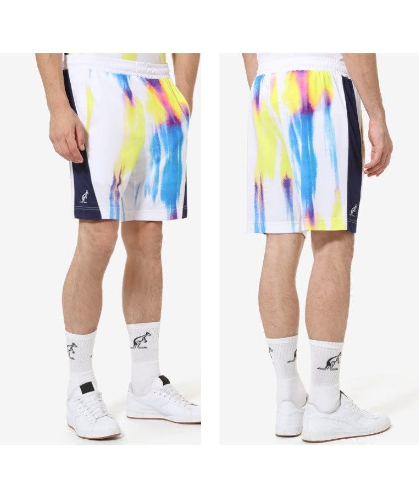 Shorts Tennishose Ace Blaze kurz weiss Herren