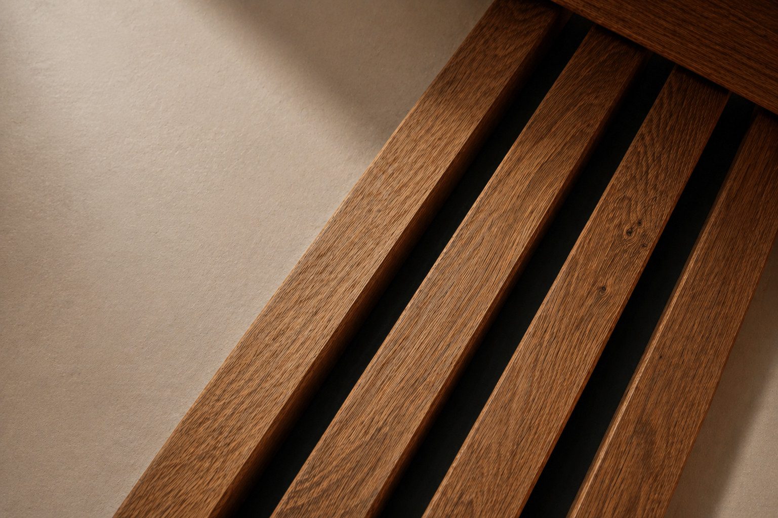 Living Oak Wandregal Eiche No.08 - Wandregal aus Massivholz