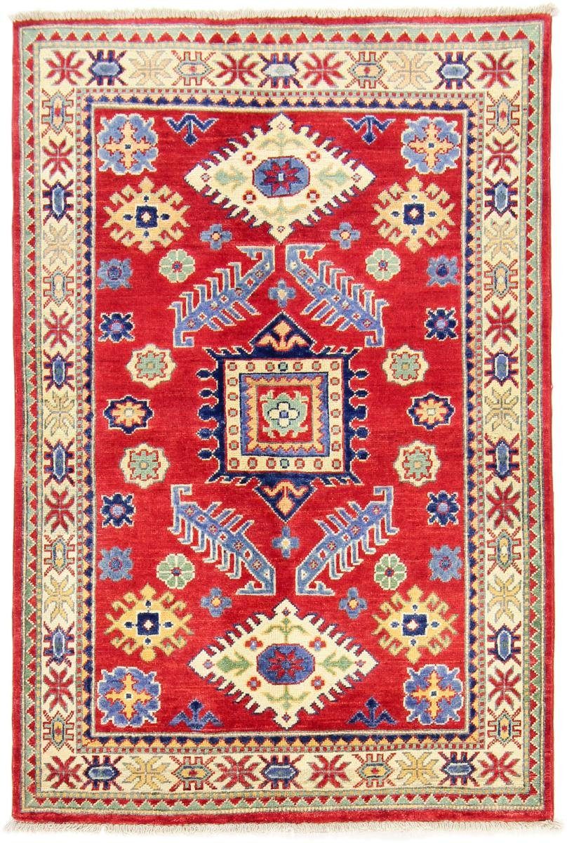 Orientteppich Kazak 103x156 Handgeknüpfter Orientteppich, Nain Trading, rechteckig, Höhe: 5 mm