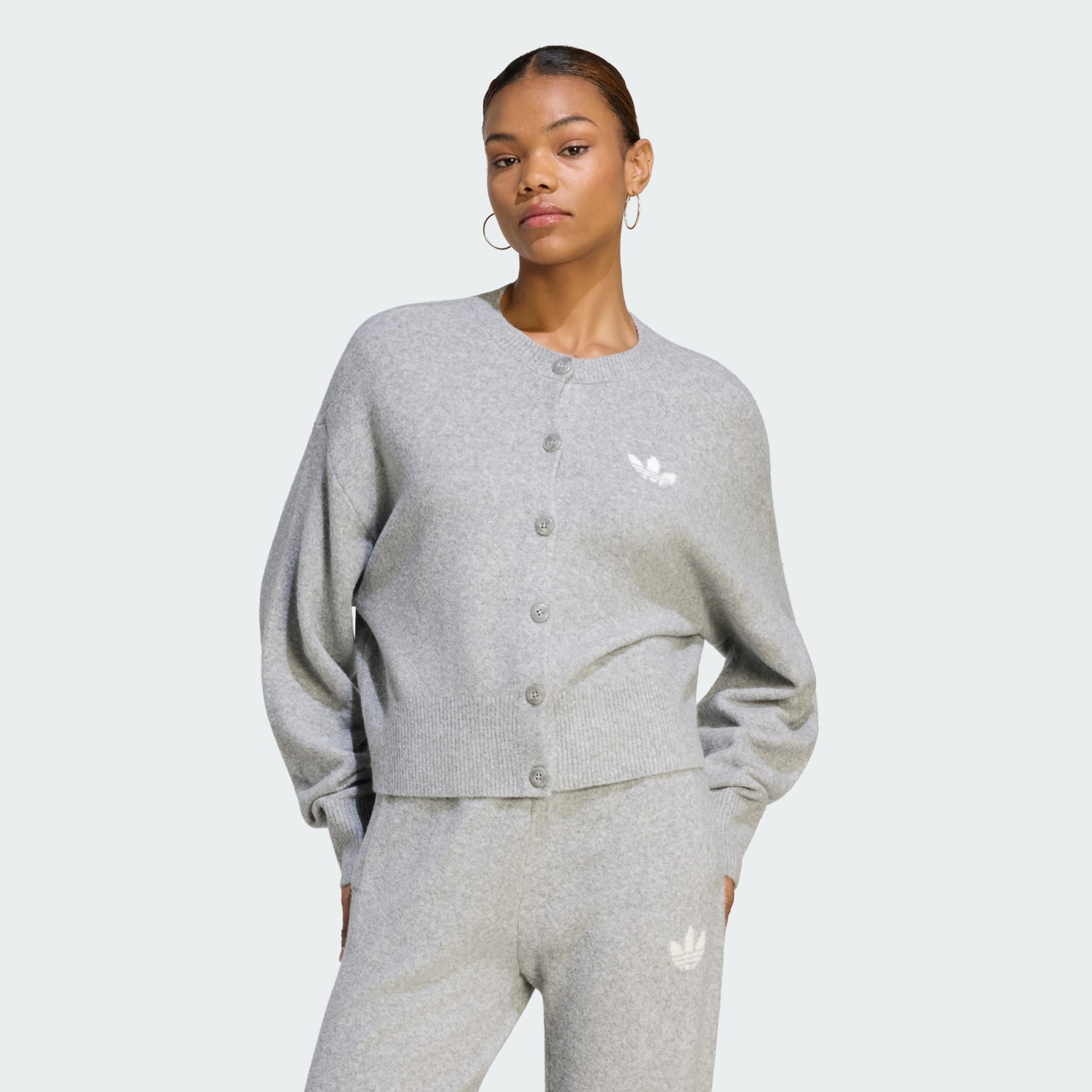 adidas Originals Cardigan ESSENTIALS STRICKJACKE (1-tlg)