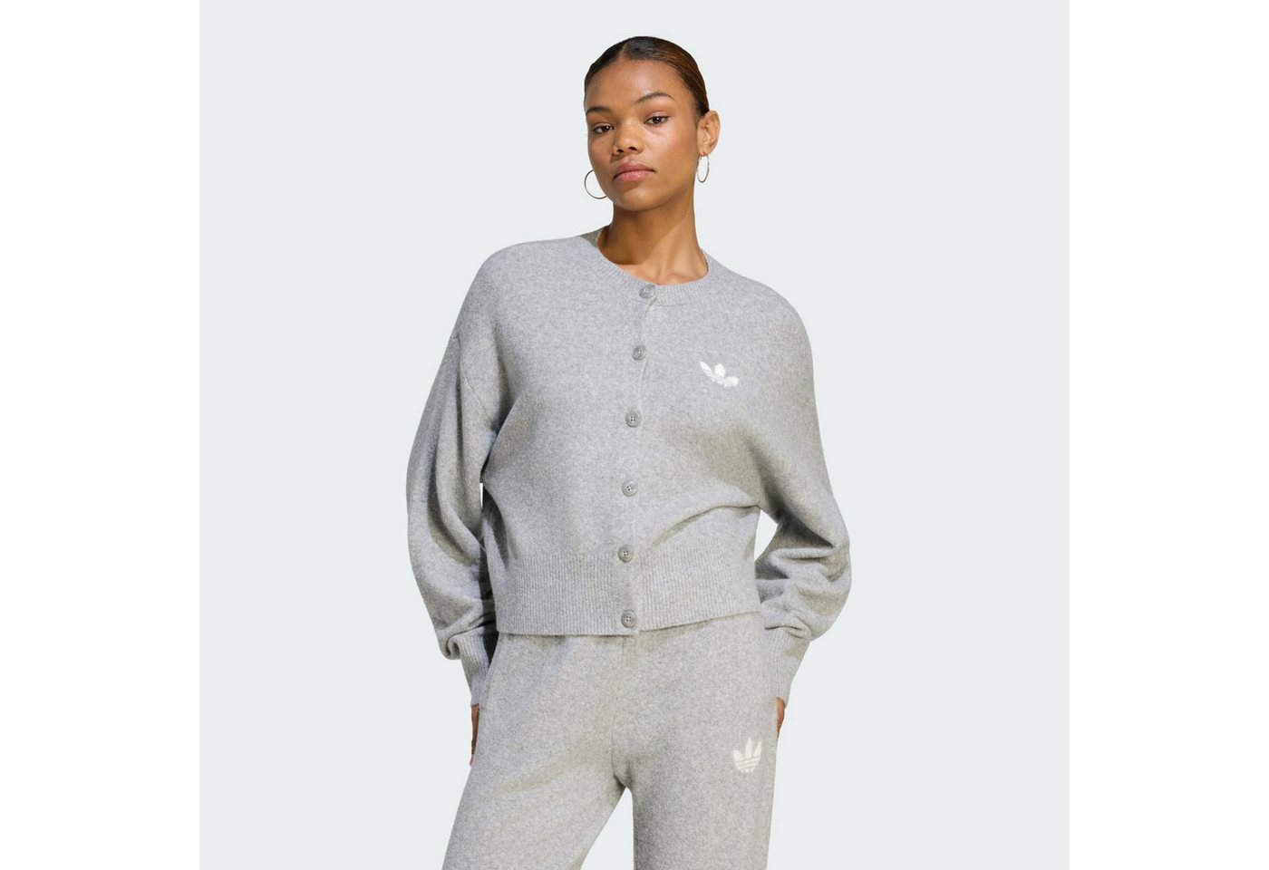 adidas Originals Cardigan ESSENTIALS STRICKJACKE (1-tlg)