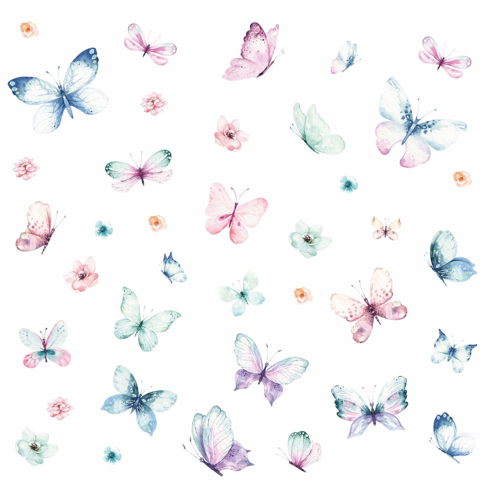 nikima Wandtattoo 214 Wandtattoo Schmetterlinge - günstig online kaufen