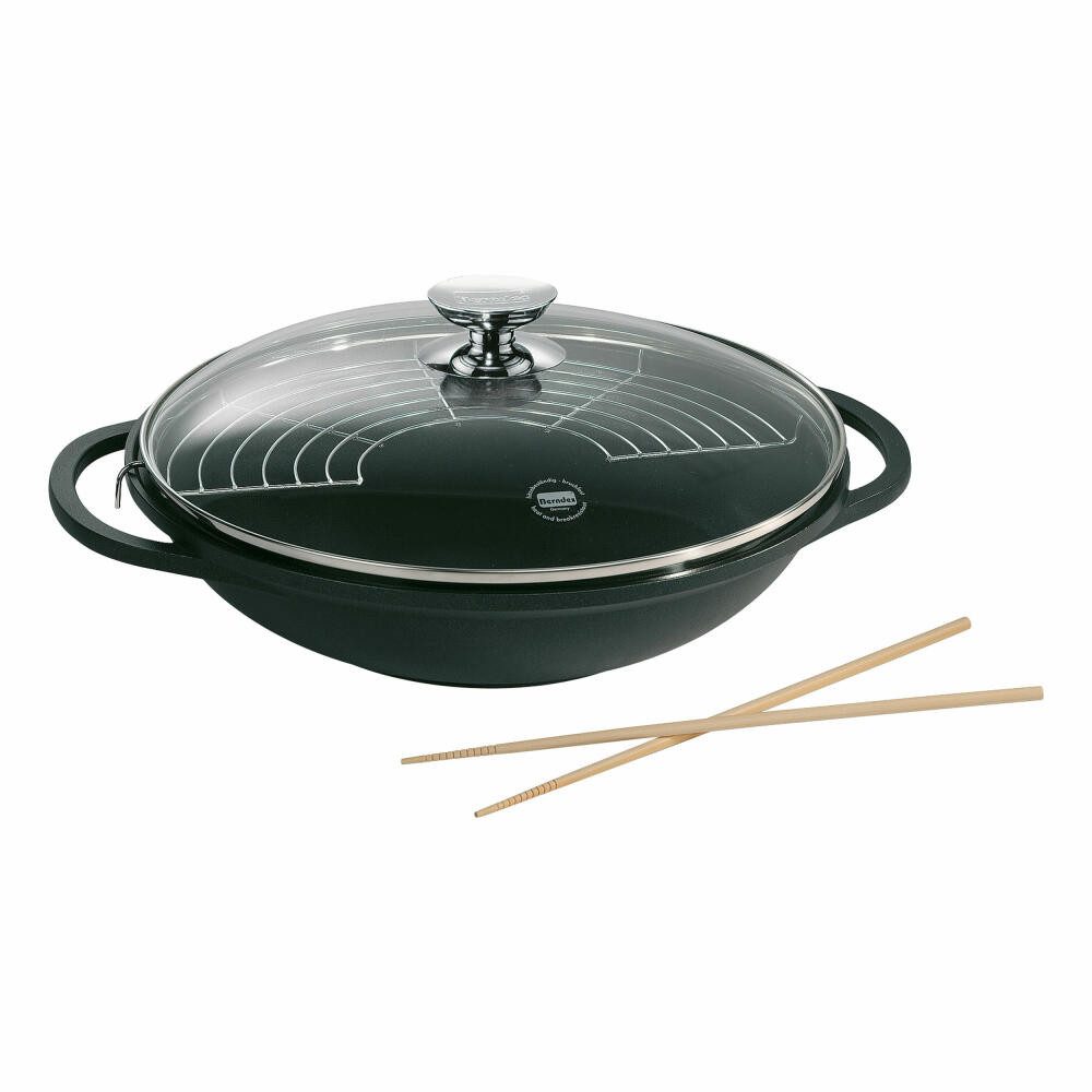 Berndes Wok Vario Click Induction 32 cm, Aluminiumguss (1-tlg)