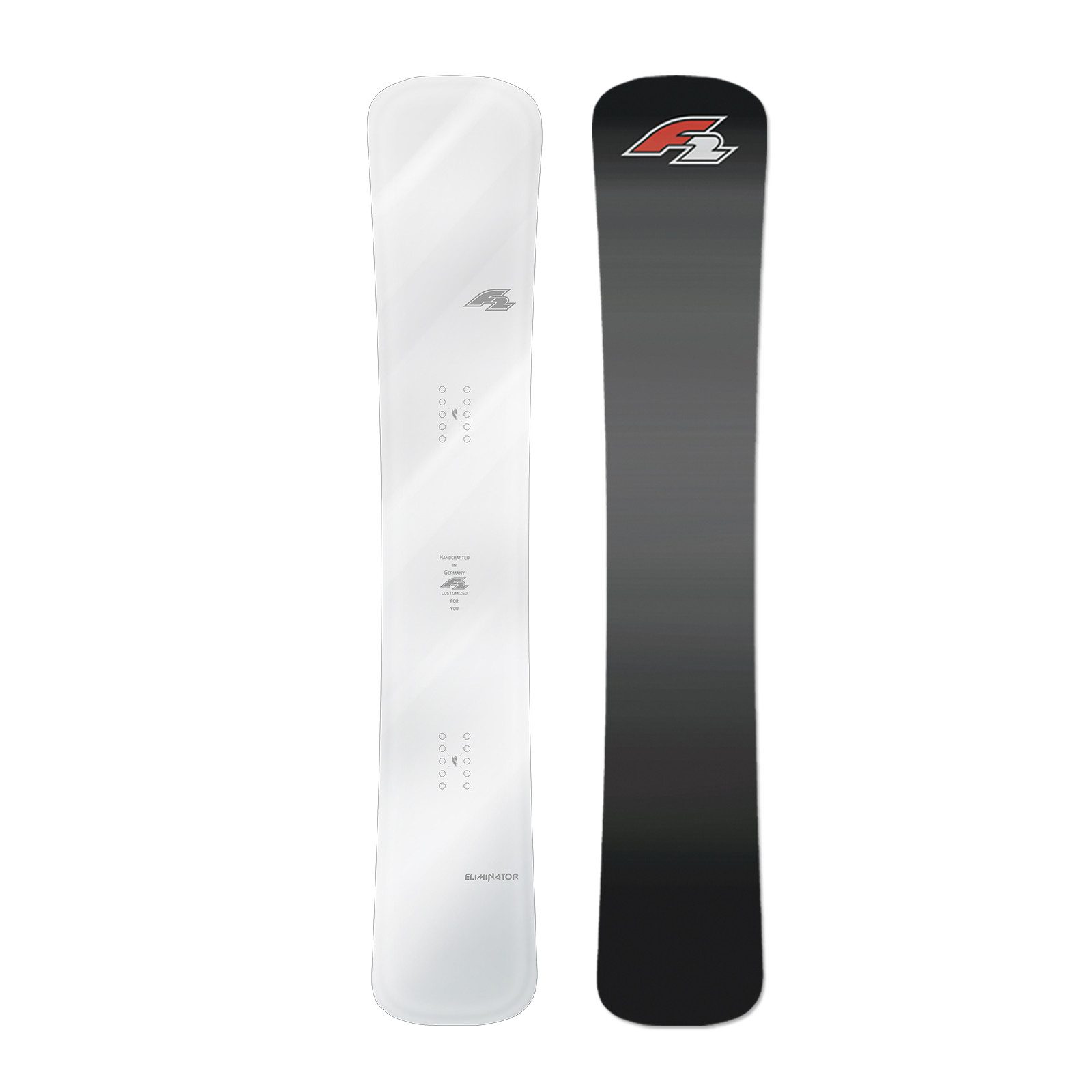 Snowboard F2 Snowboard Eliminator Mirror Race 163cm Weiss