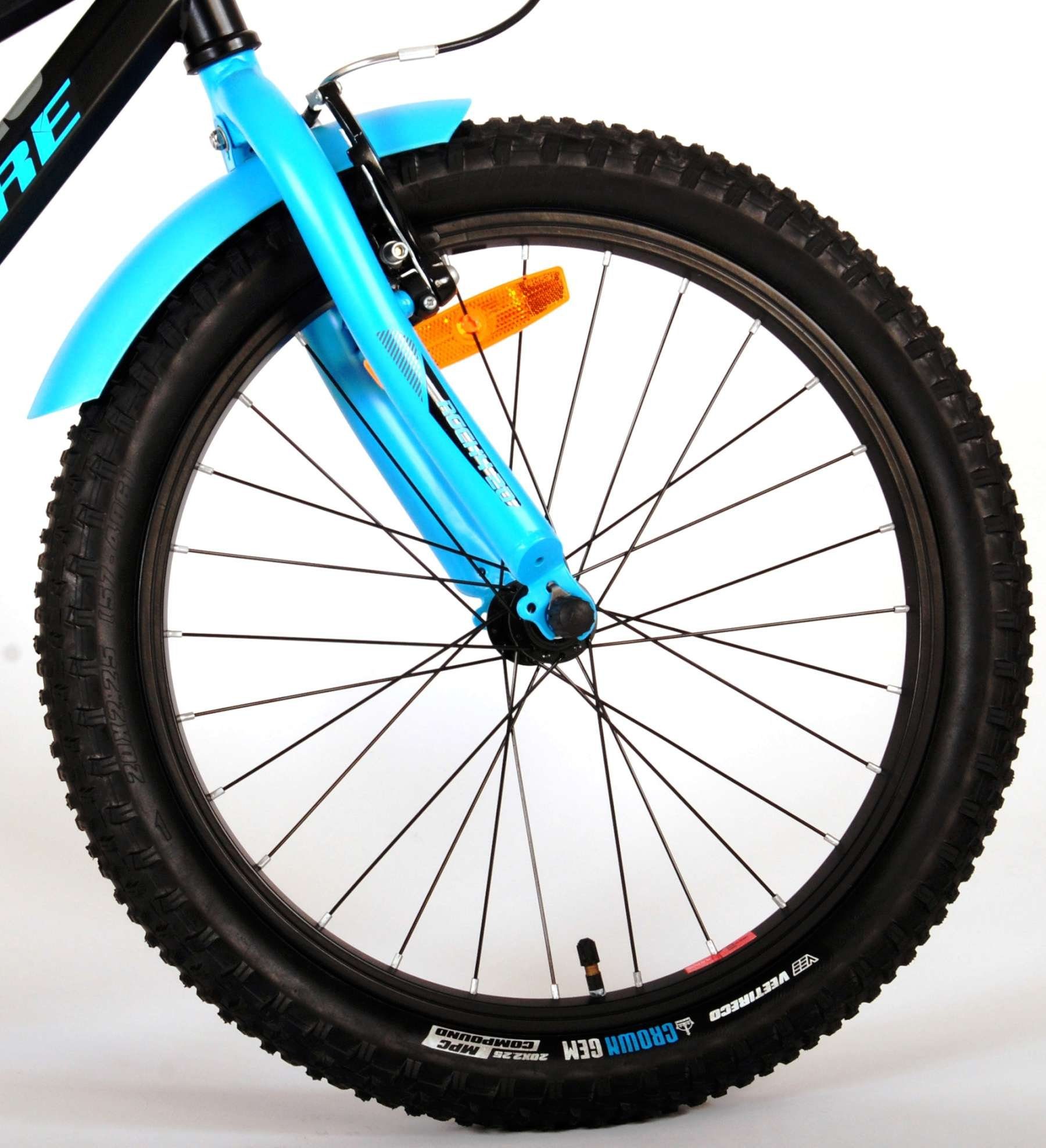 LeNoSa Fahrrad blau Kinderfahrrad Tires Zoll Big • / • • Gang Kinder Collection 0 • 20 Alter 6+, schwarz für Prime