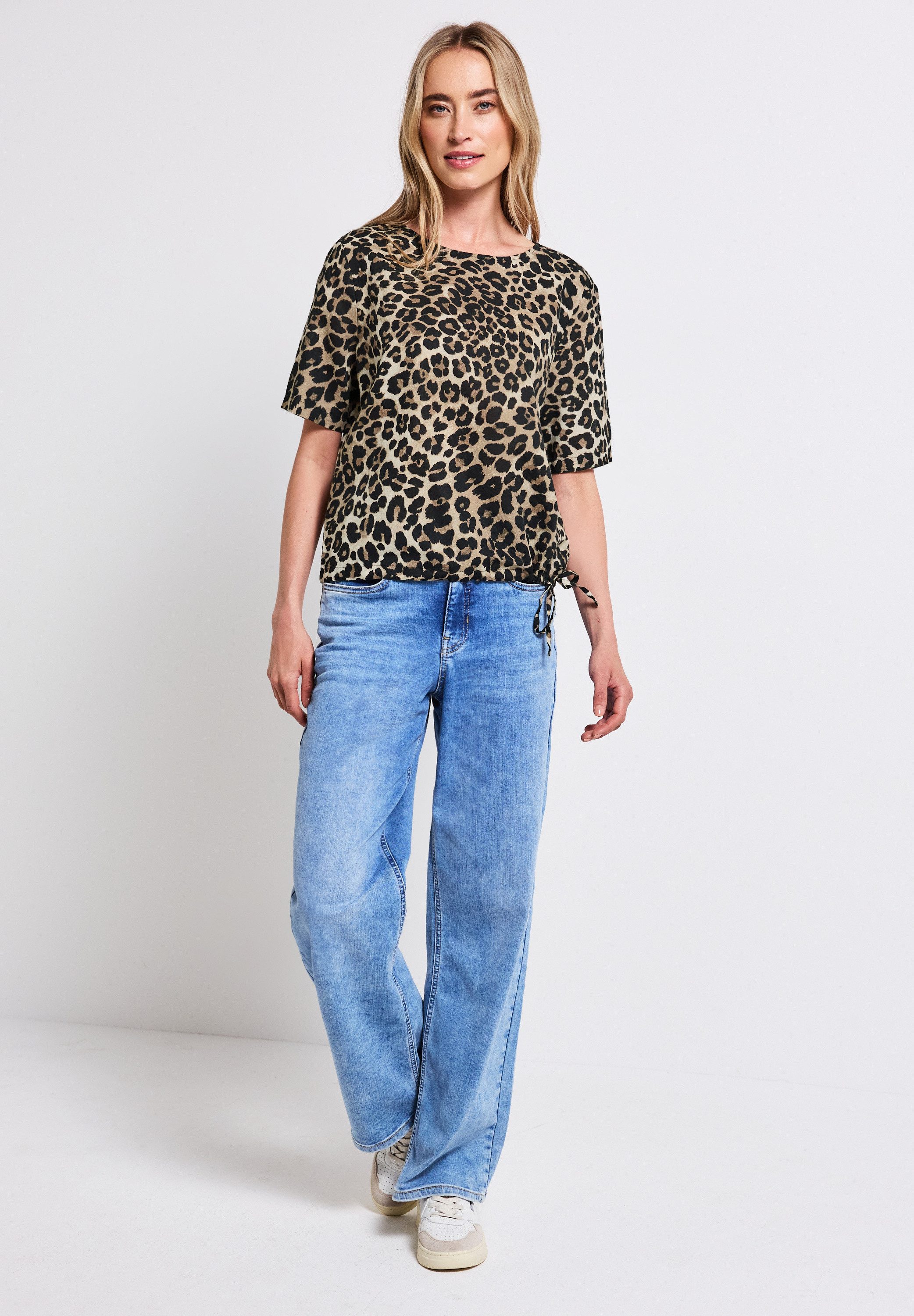 STREET ONE Shirtbluse mit Tunnelzugsaum