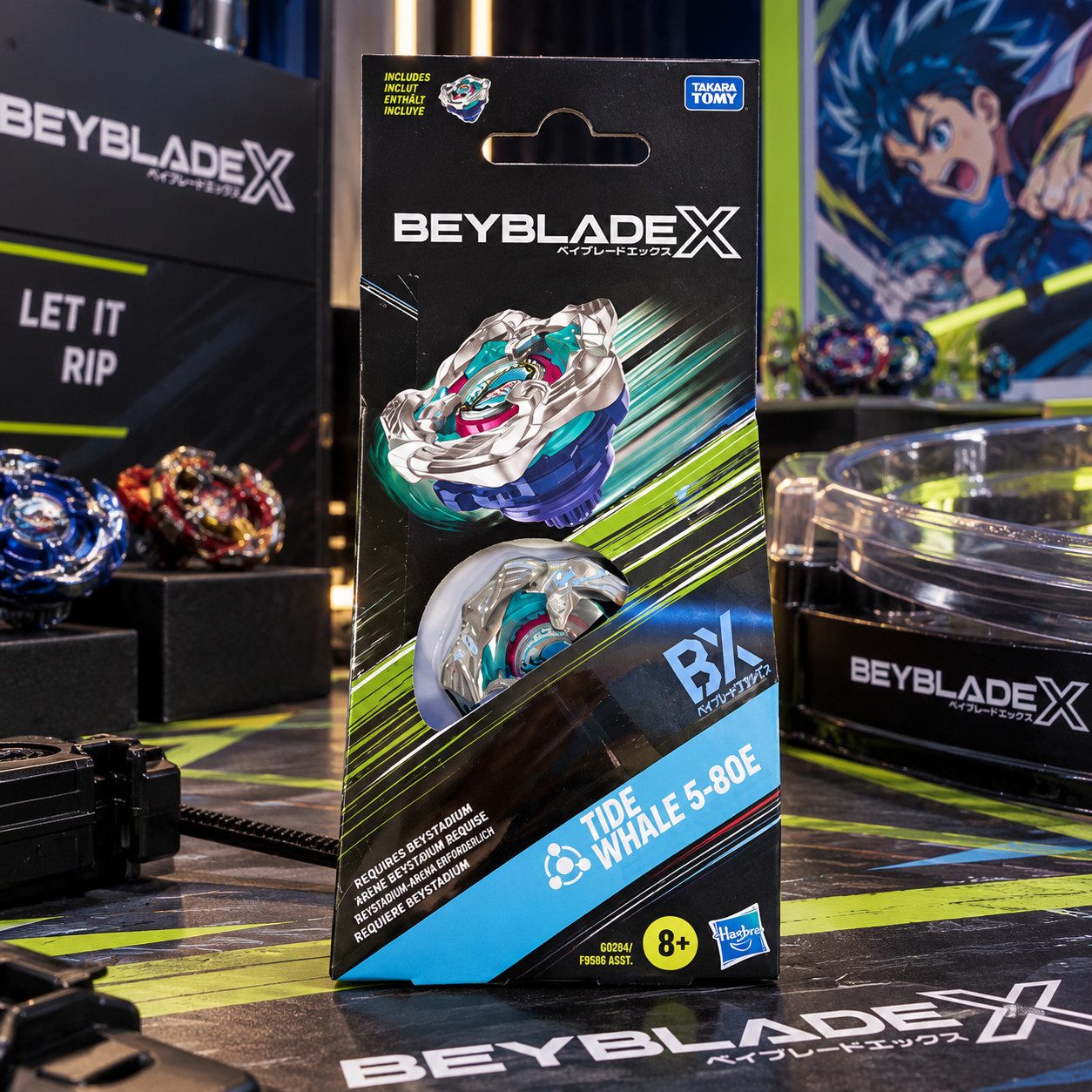 Takara Tomy Speed-Kreisel Takara Tomy Beyblade X Tide Whale 5-80E