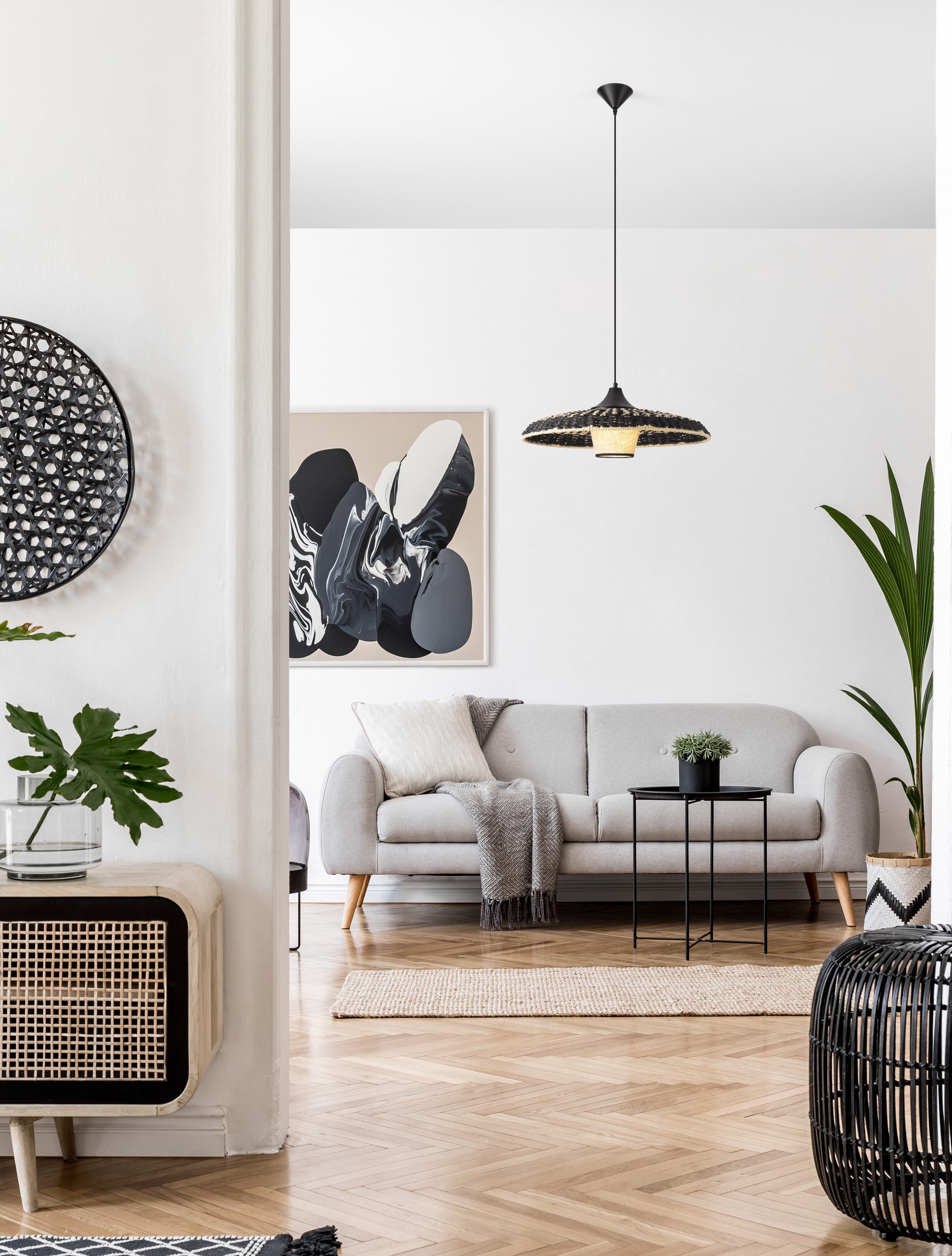 Nova Luce Pendelleuchte AURA, LED wechselbar