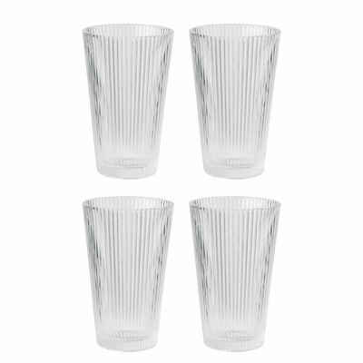 Stelton Gläser-Set Pilastro 4er Set, Glas