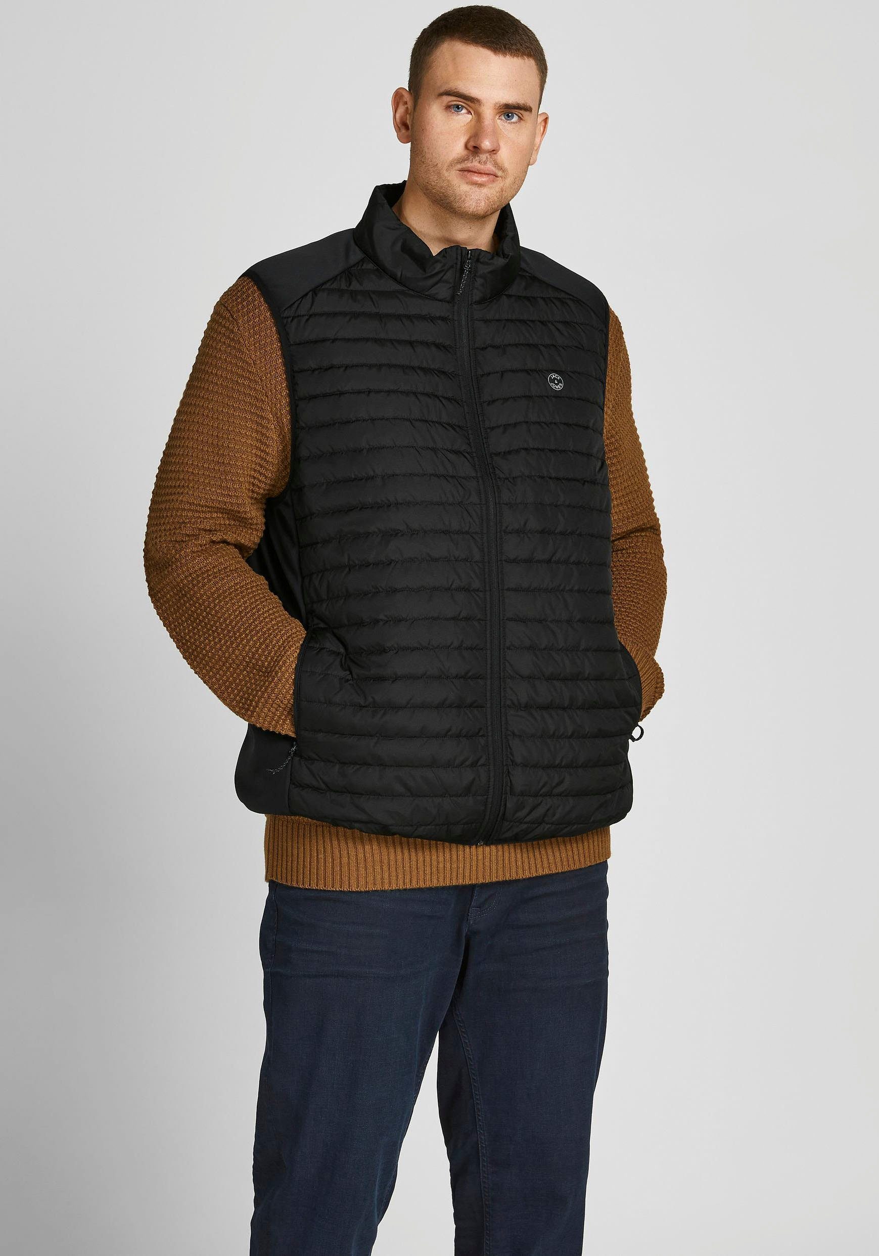 Jack & Jones PlusSize Steppweste MULTI BODYWARMER