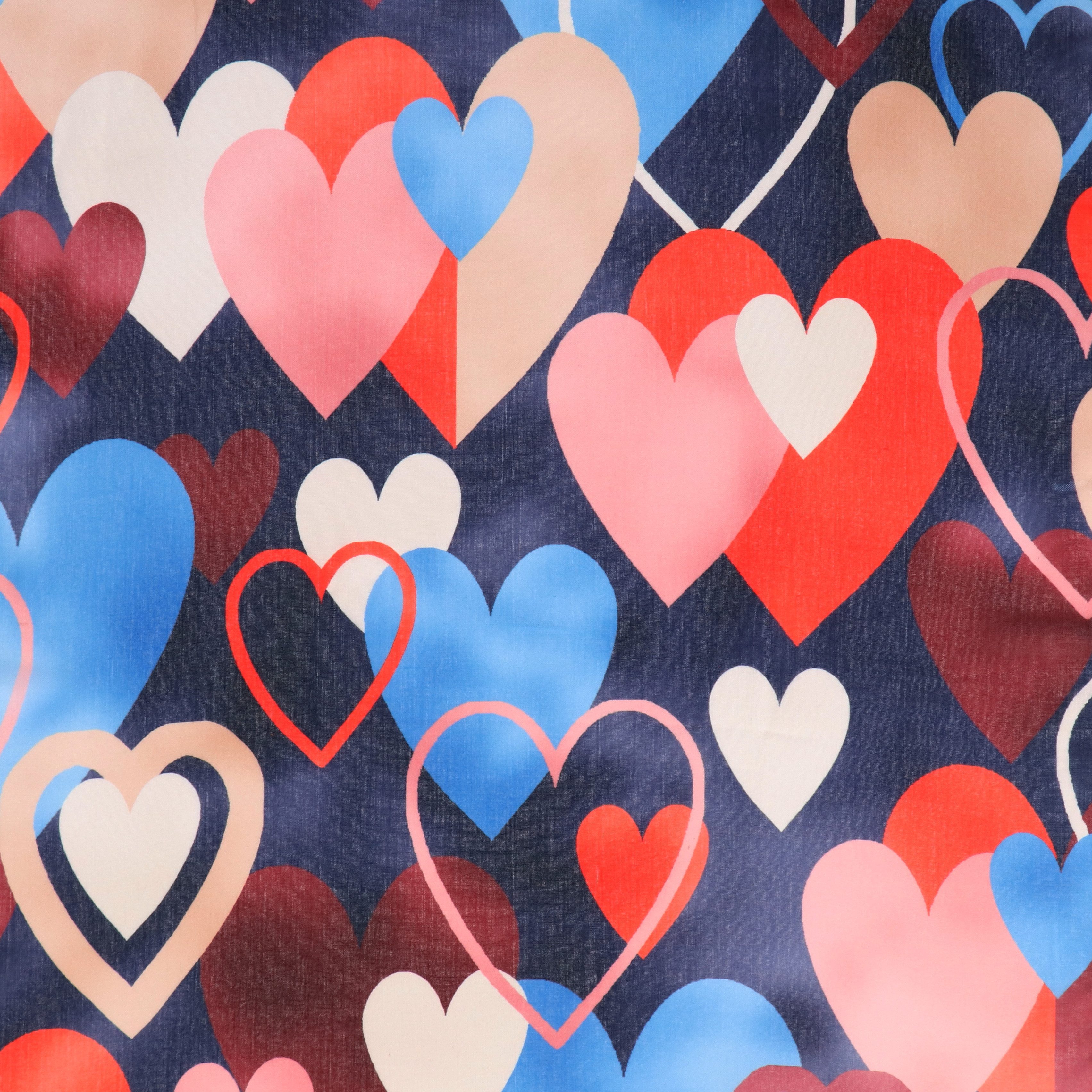 halsüberkopf Accessoires Modeschal Colorful Heart, Cotton günstig online kaufen