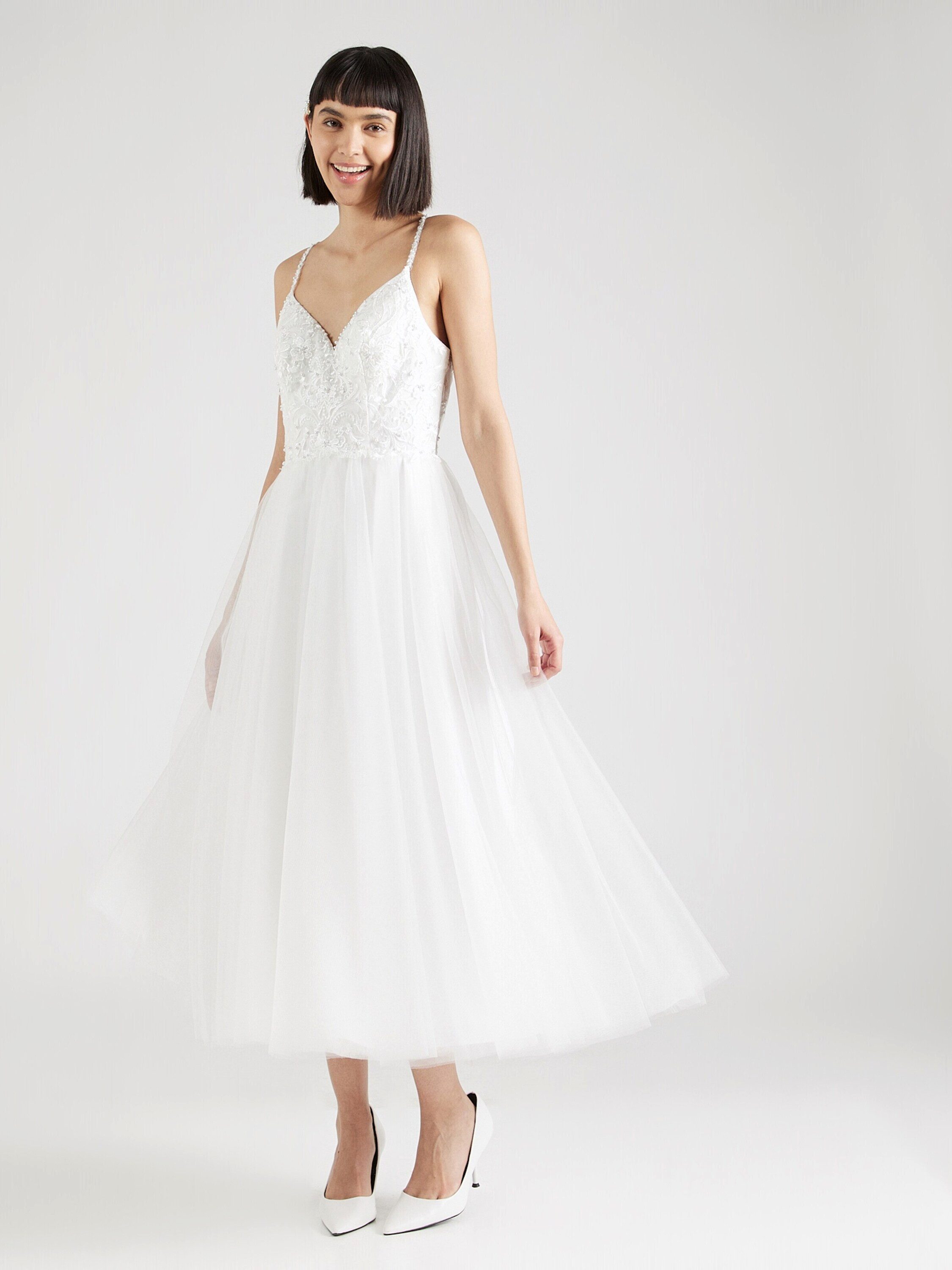 MAGIC BRIDE Maxikleid (1-tlg) Drapiert/gerafft