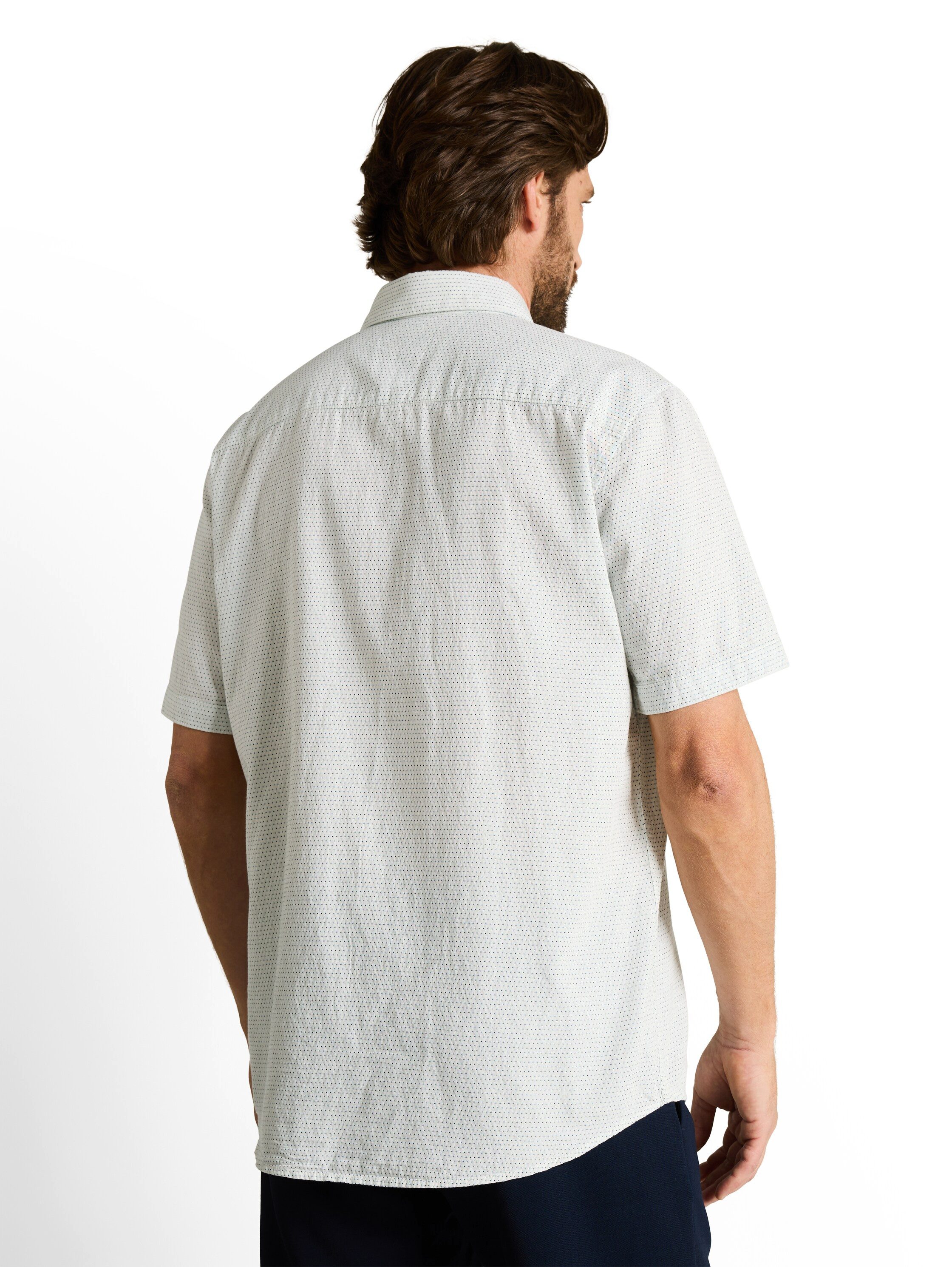 TOM TAILOR Kurzarmhemd mit Minimalprint