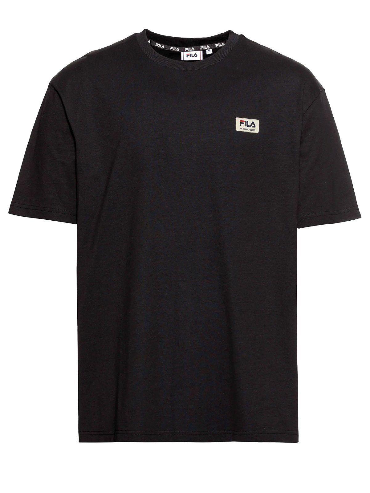 Fila Rundhalsshirt Logo Print Shirt Relaxed Fit - Tisovec Boxy Tee günstig online kaufen