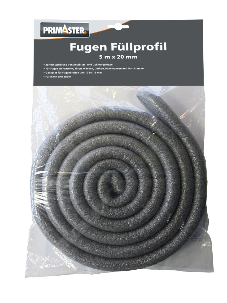 Primaster Acrylfarbe Primaster PE-Fugenfüllprofil 20 mm x 5 m