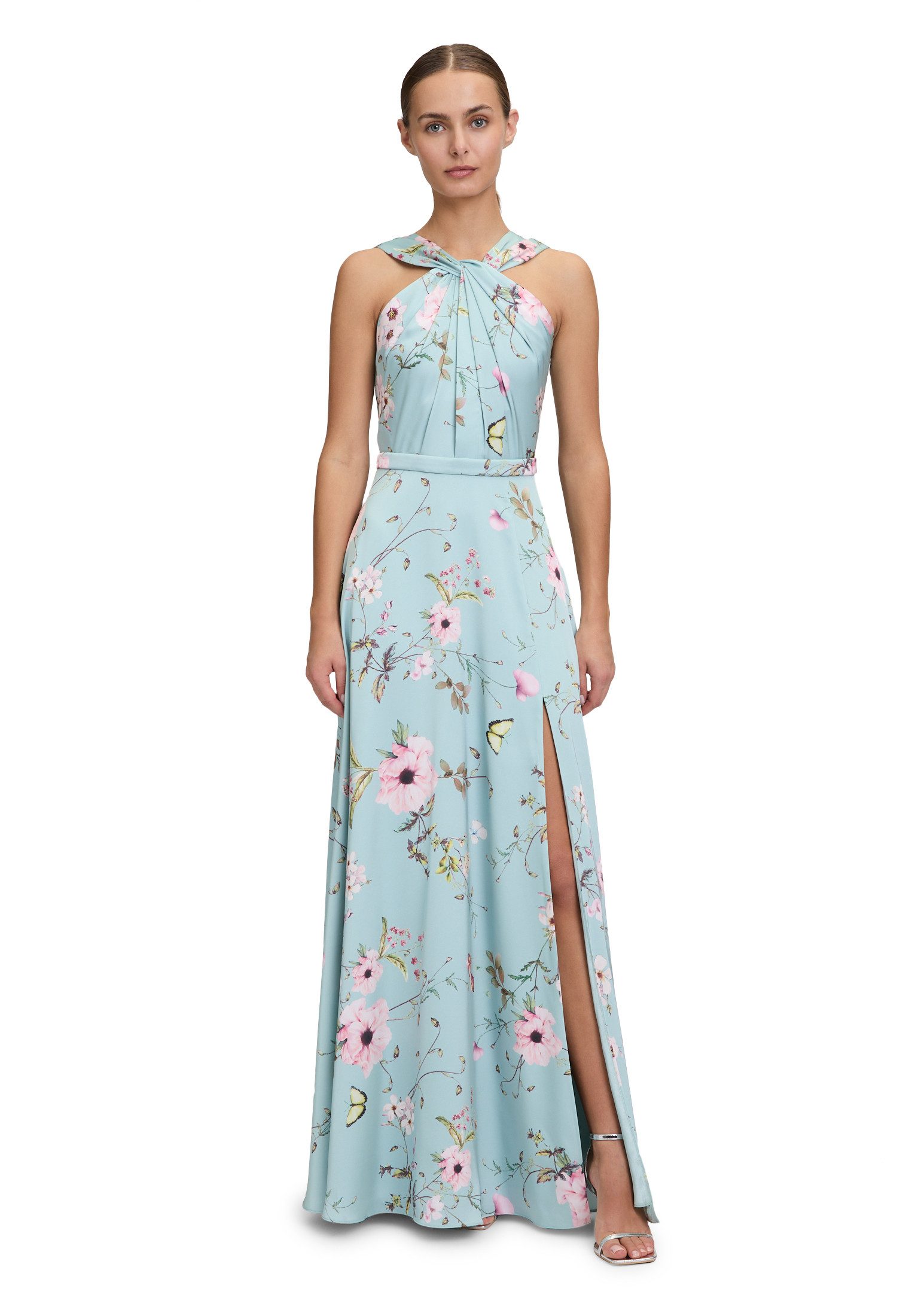 Vera Mont Abendkleid Damen Abendkleid mit Blumenprint Design günstig online kaufen