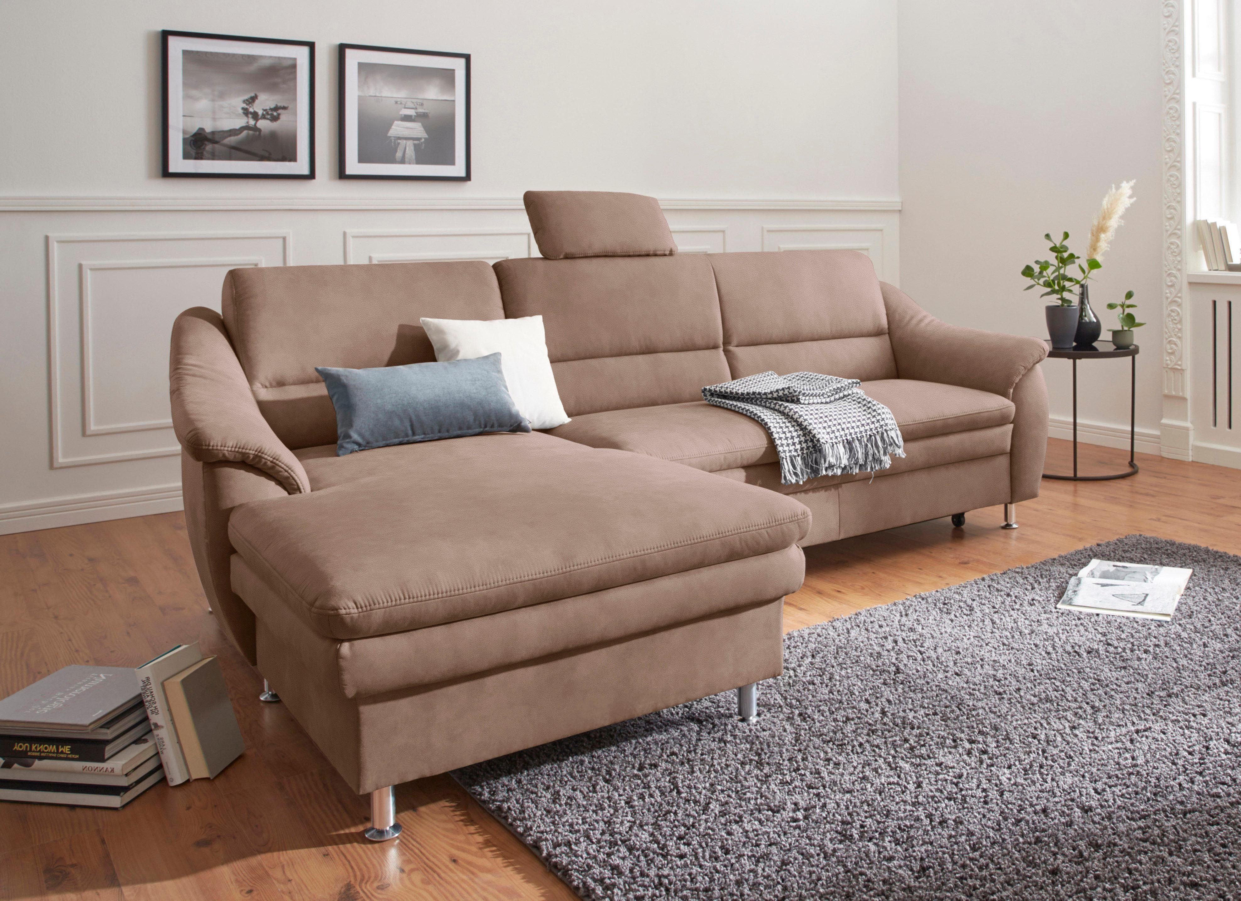 sit&more Ecksofa Cardoso L-Form, mit Federkern, günstig online kaufen