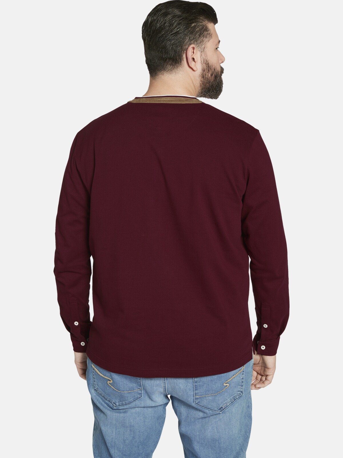 Charles Colby Langarmshirt EARL STUART mit Brusttasche günstig online kaufen