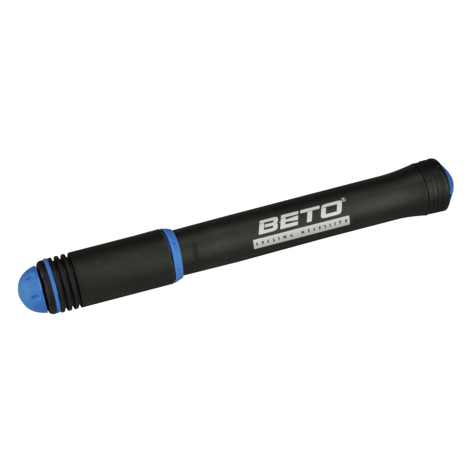 FISCHER Fahrrad Fahrradpumpe Mini Fahrrad-Pumpe Reflex Luftpumpe Minipumpe, Anschluss-Schlauch für Auto-Ventil Dunlop-Ventil Scaverand-Ventil