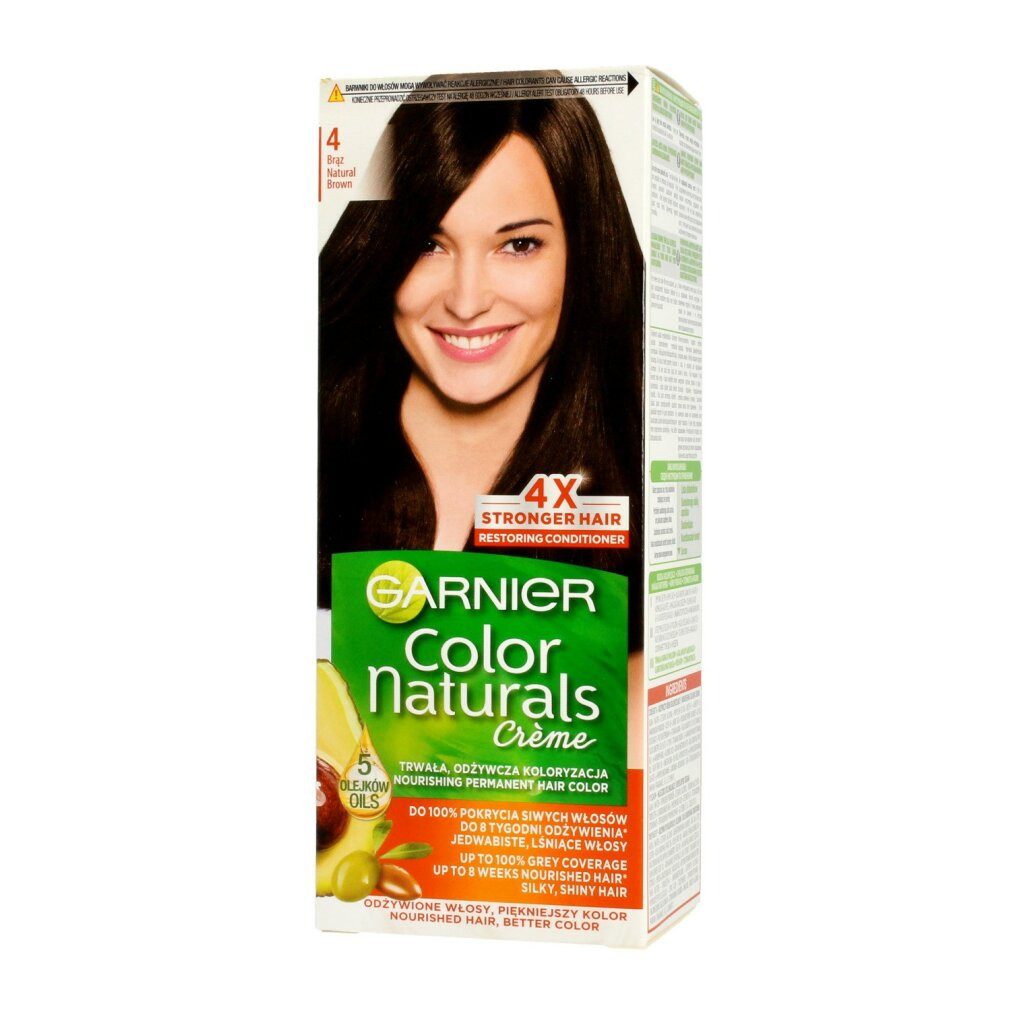 GARNIER Mascara Garnier Color Naturals Farbcreme Nr. 4 Braun 1op