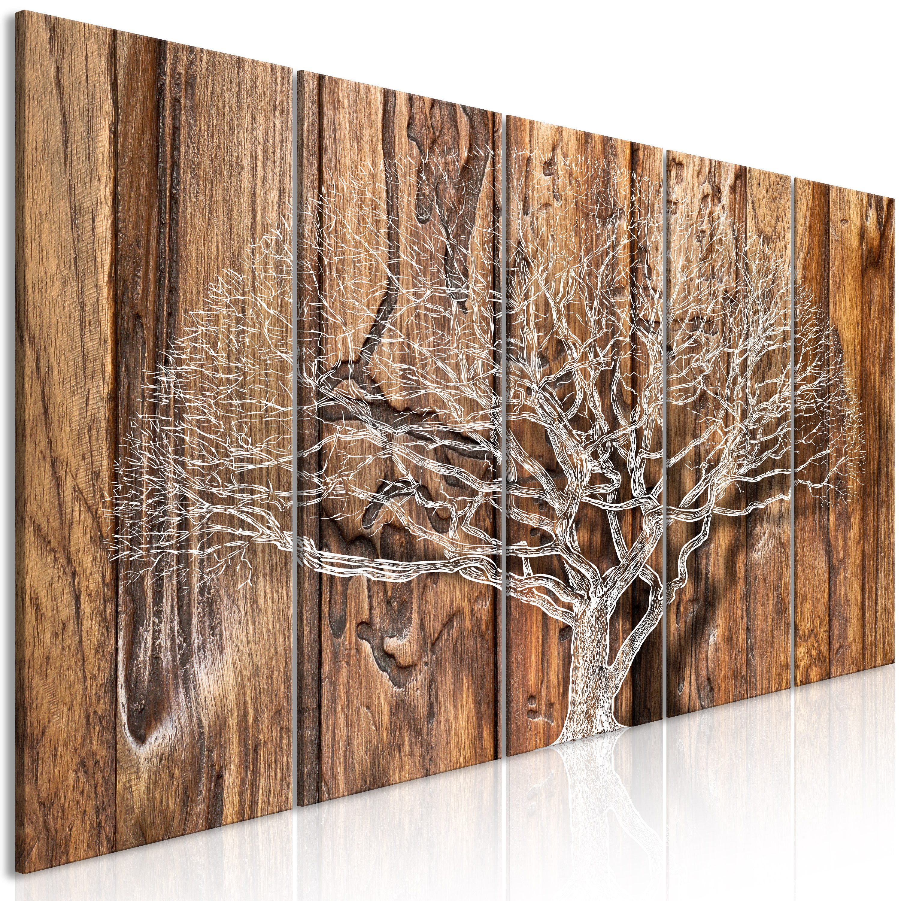 Artgeist Wandbild Tree Chronicle (5 Parts) Narrow