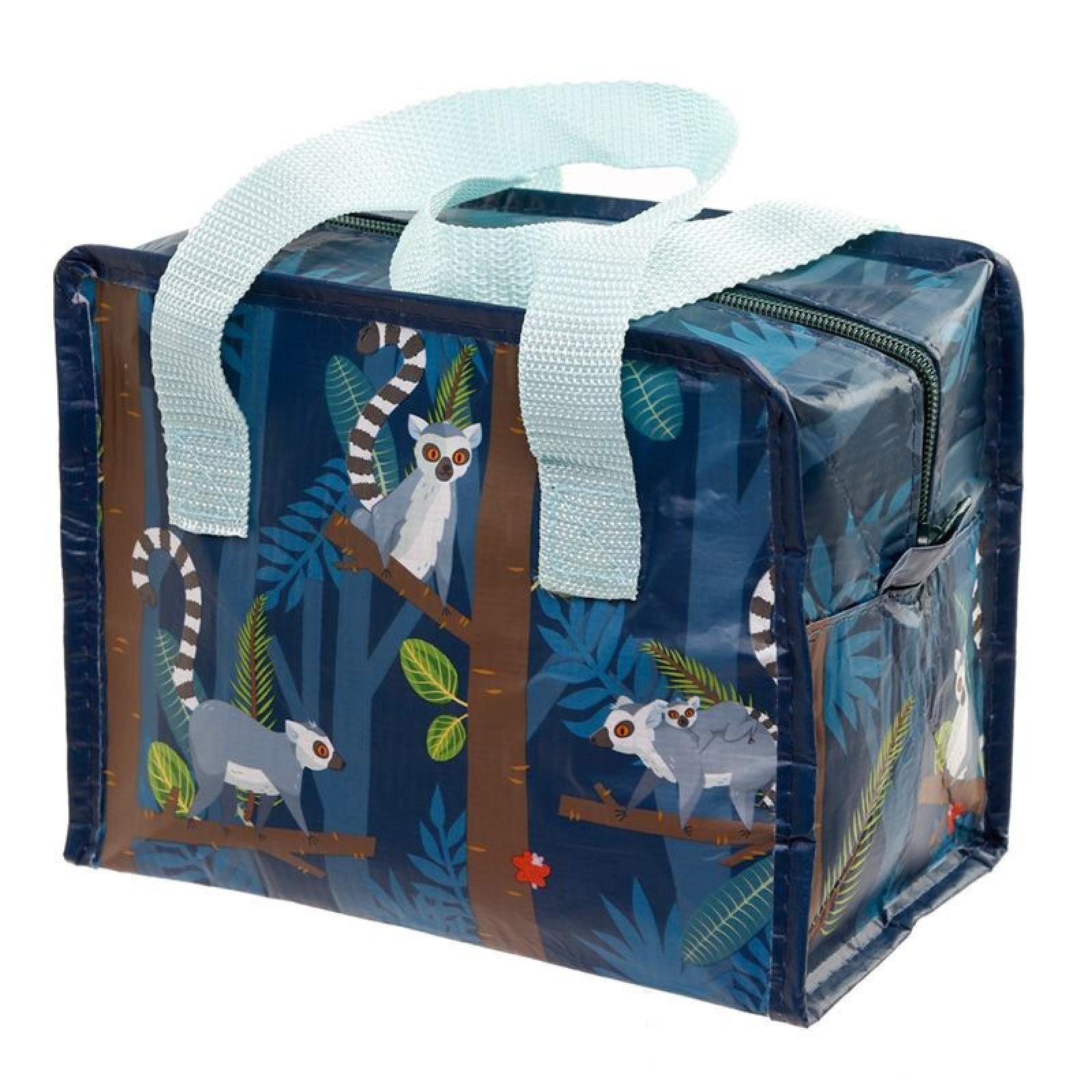 Lunchtasche wiederverwendbare Kühltasche RPET Puckator Lemur