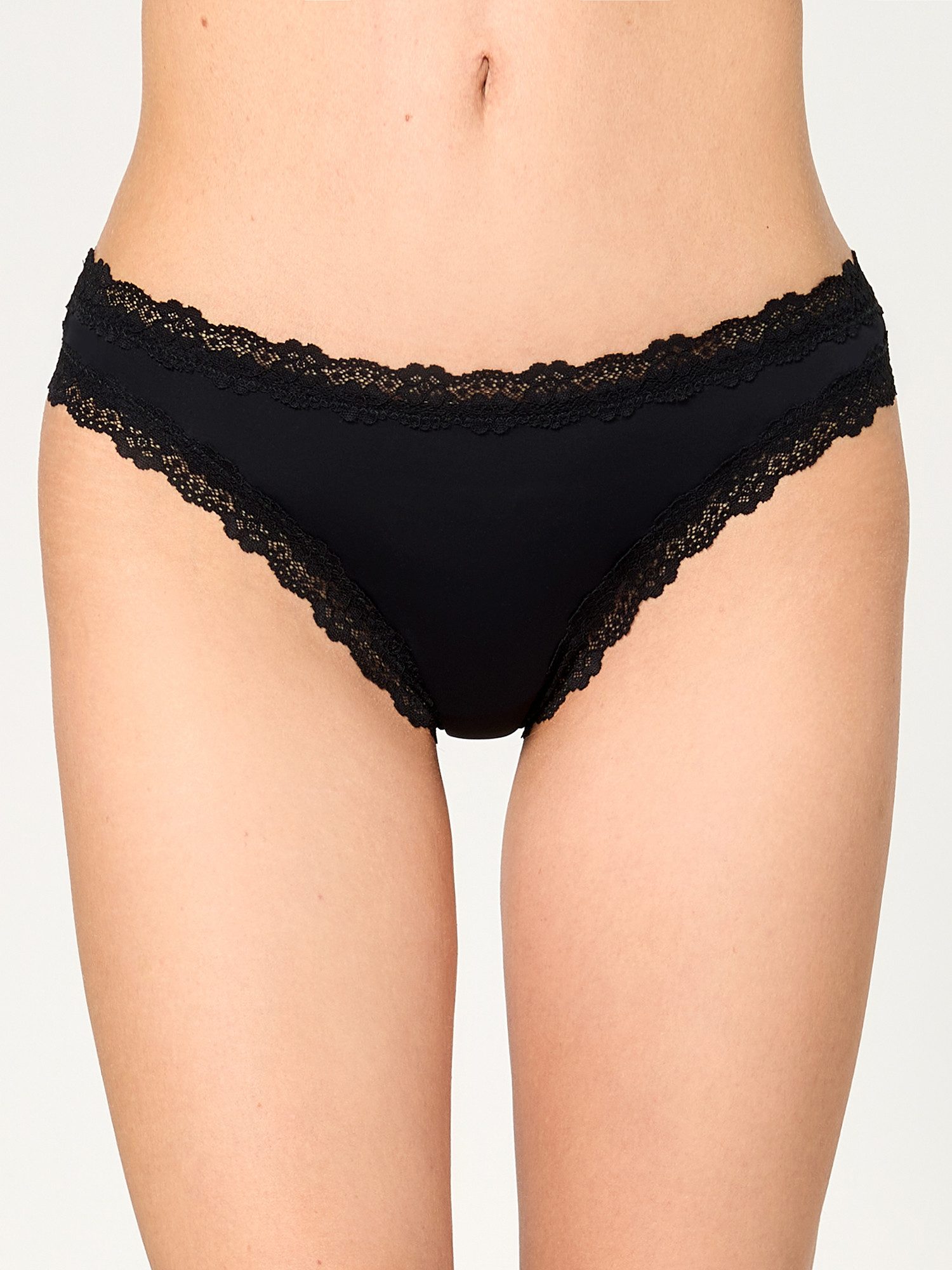 Nur Die Slip Invisible Seamless Lace (2-St) Unterhose, Basic Slip, Slip