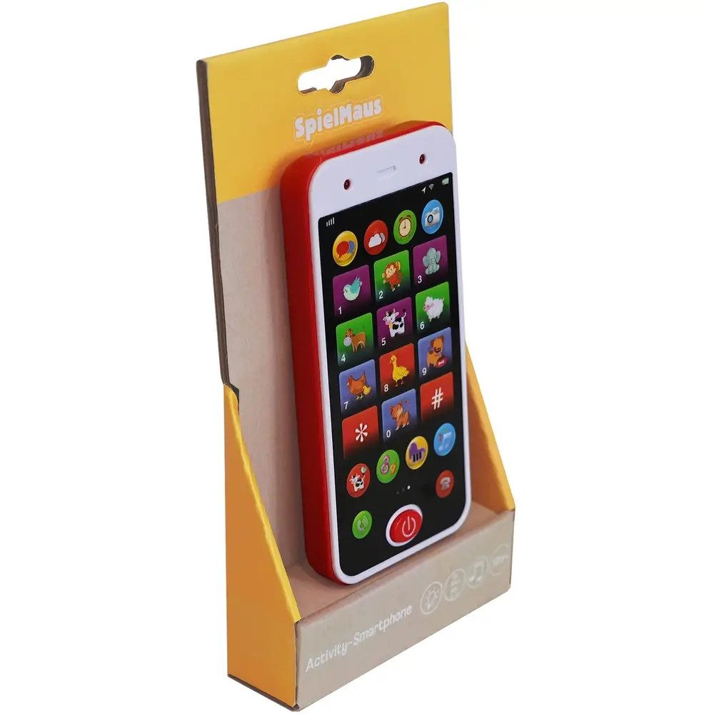 Vedes Greifspielzeug Spielmaus Baby Activity Smart Phone