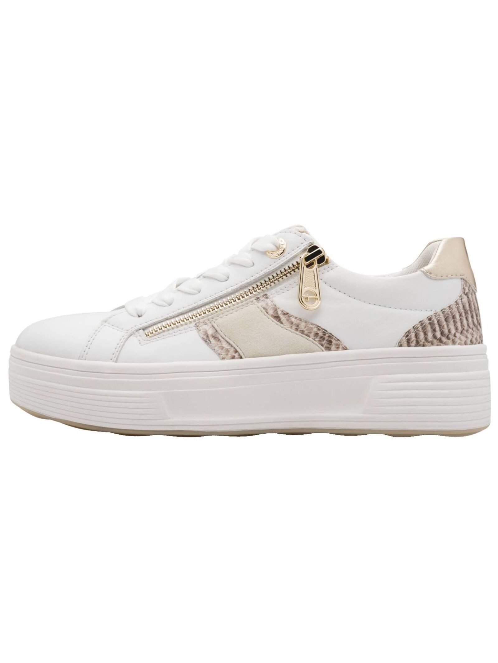 Tamaris Tamaris Sneaker Leder/Textil Plateausneaker günstig online kaufen