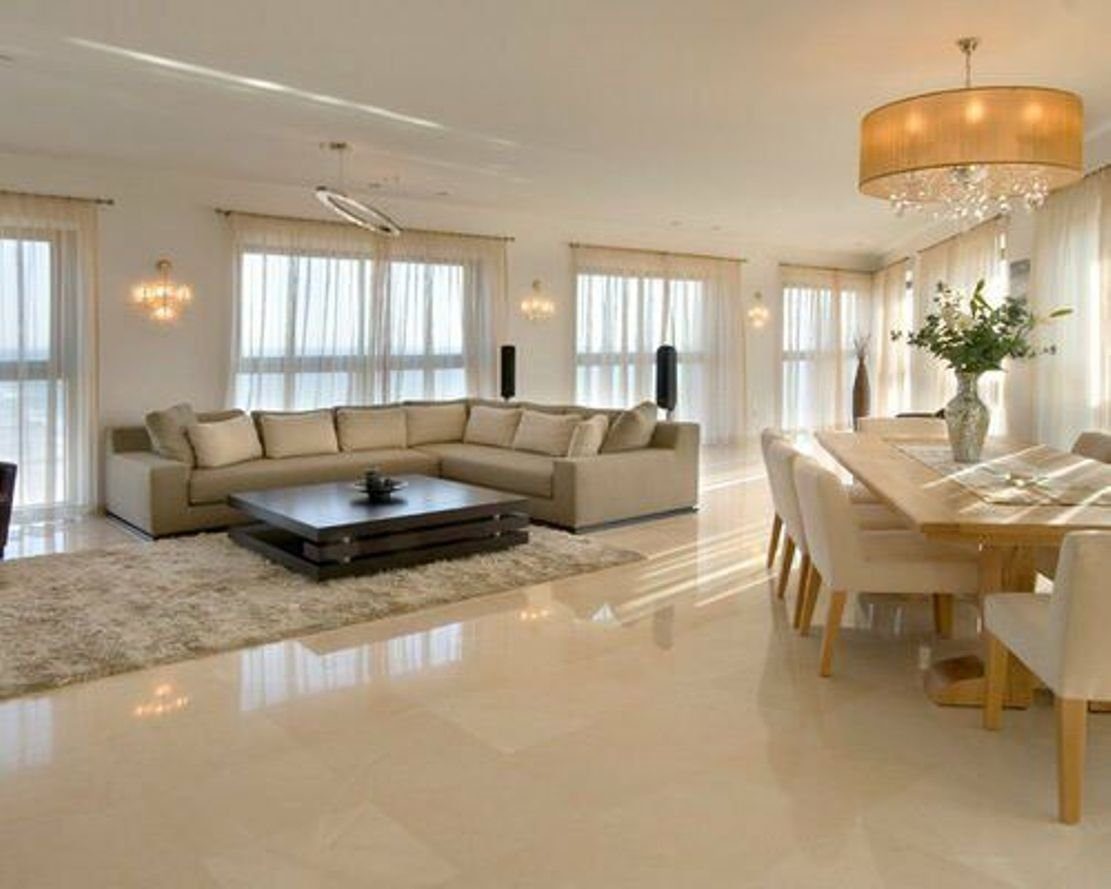 JVmoebel Bodenfliese 60x60 6m² Marmor Boden Naturstein Boden Belag Wand Плитка Crema, Beige, Made in Europa