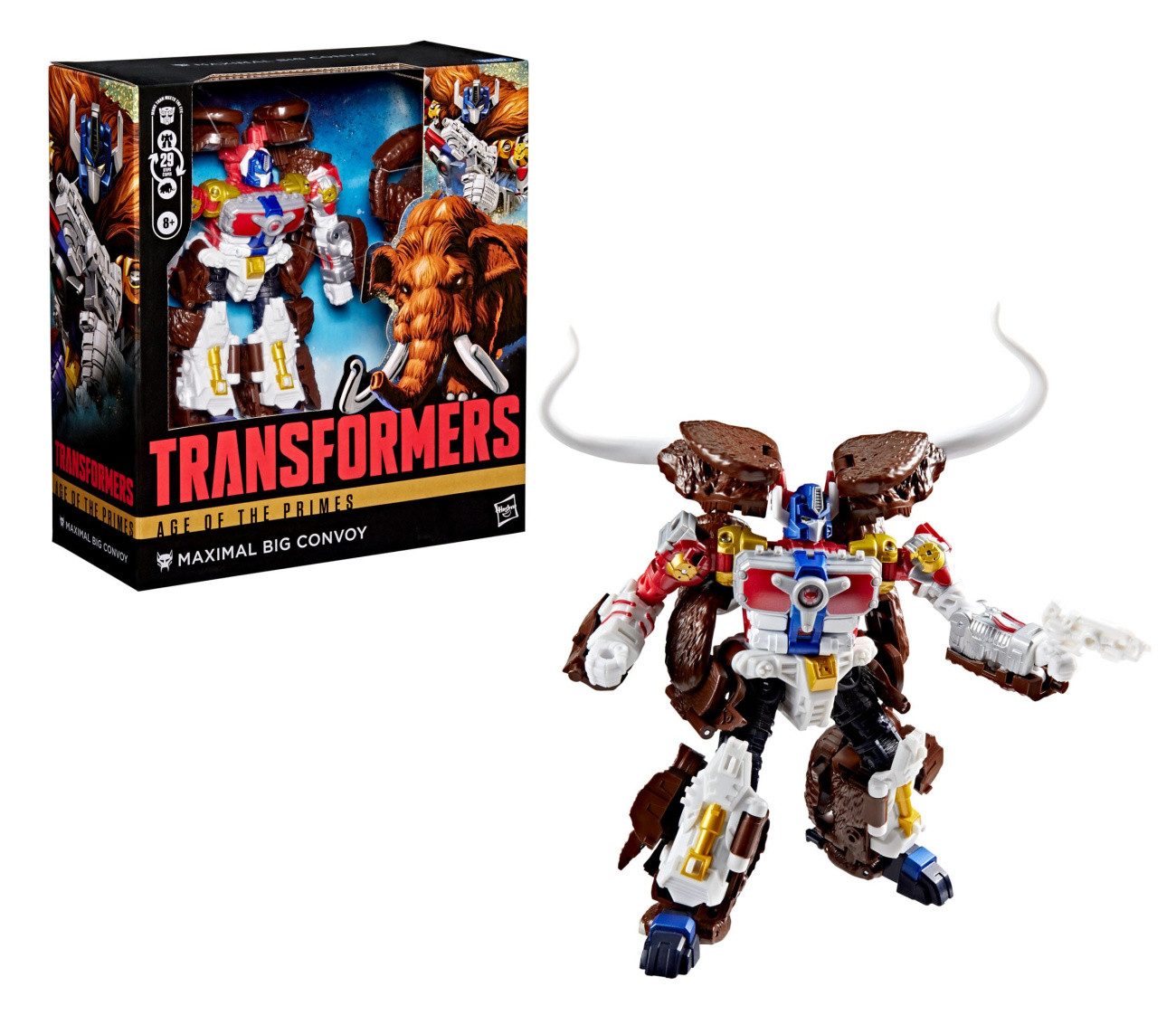 Hasbro Actionfigur Transformers Age of the Primes Leader Class Actionfigur Maximal Big Co