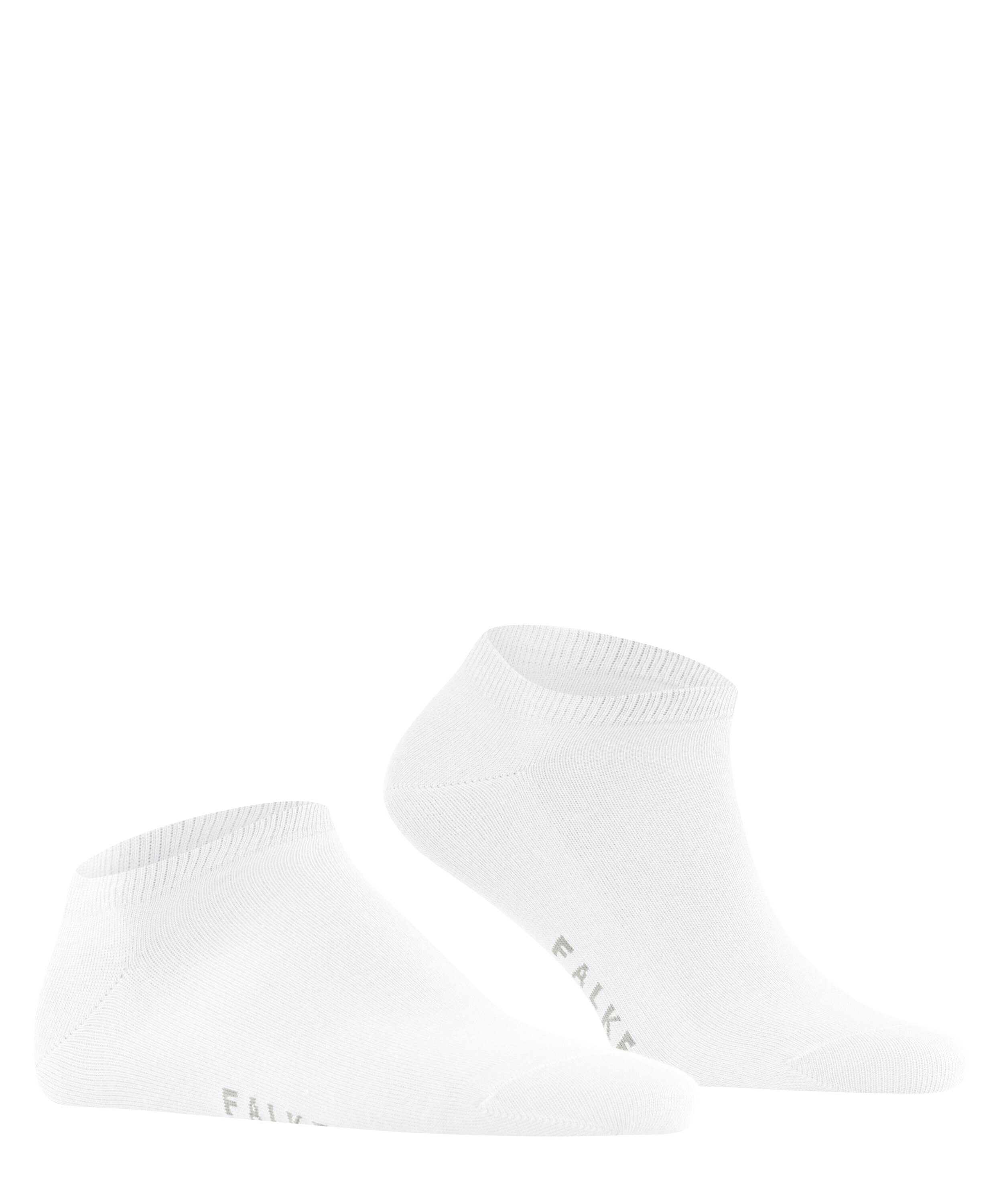 Family white (1-Paar) mit Baumwolle (2000) nachhaltiger FALKE Sneakersocken