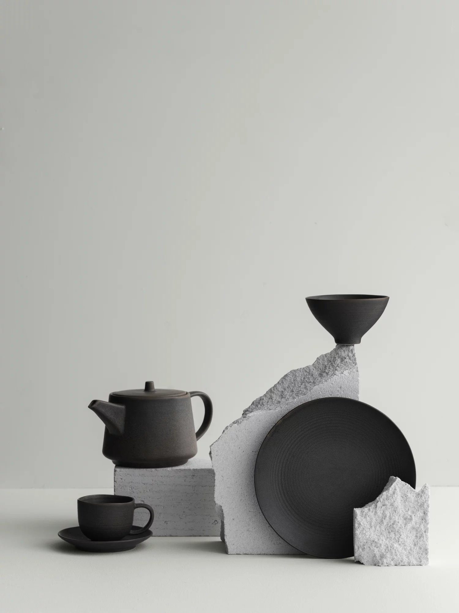 blomus Schale -KUMI- Keramik Schüssel: Japanische Tradition in edlen Farben, Steingut, Designer, Hochwertig, Reaktive Glasur, Spülmaschinenfest, 8cm