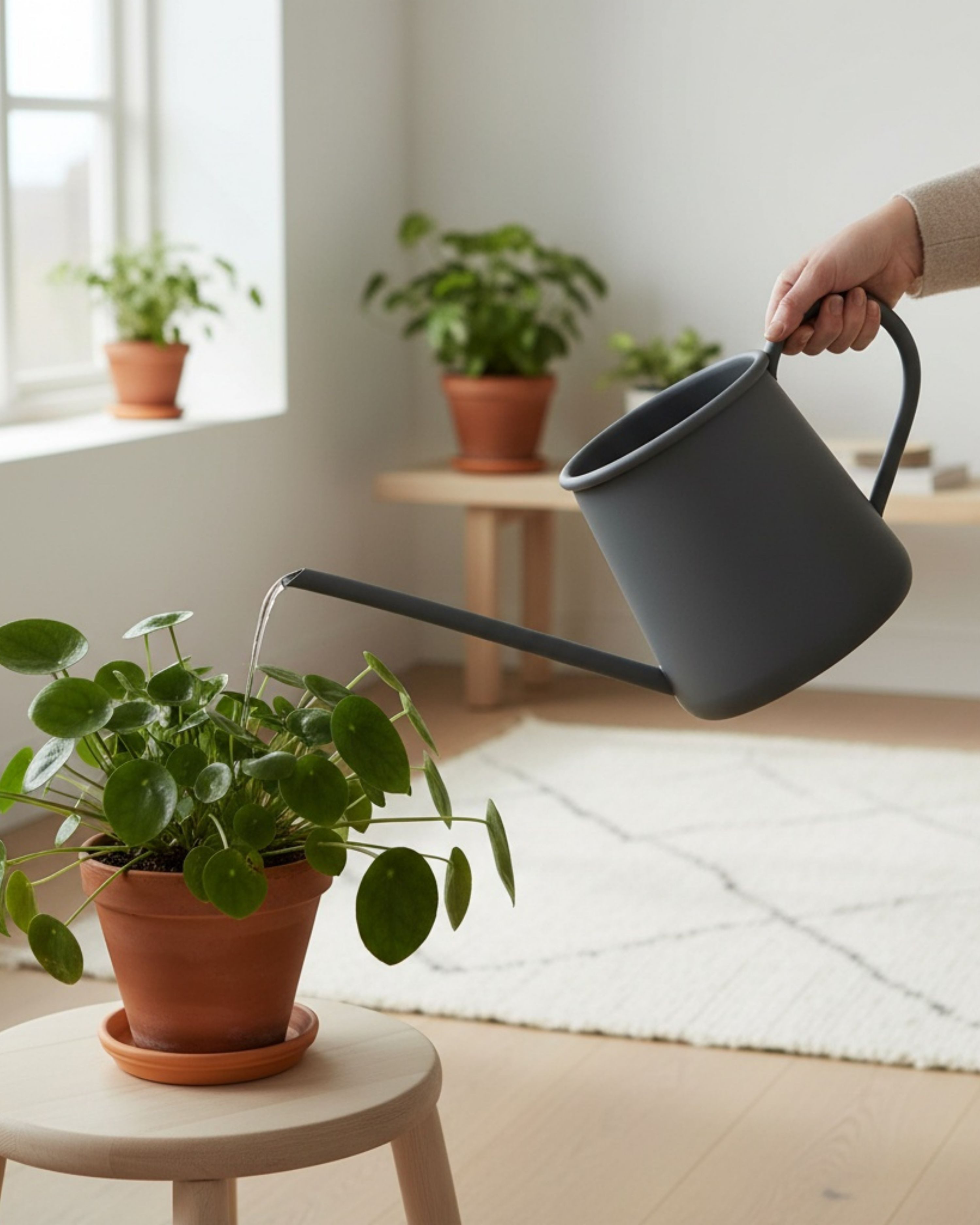 LIVLIG Gießkanne kleine 1L Gießkanne (L28,5 × B10,5 × H12 cm), mit langem A günstig online kaufen