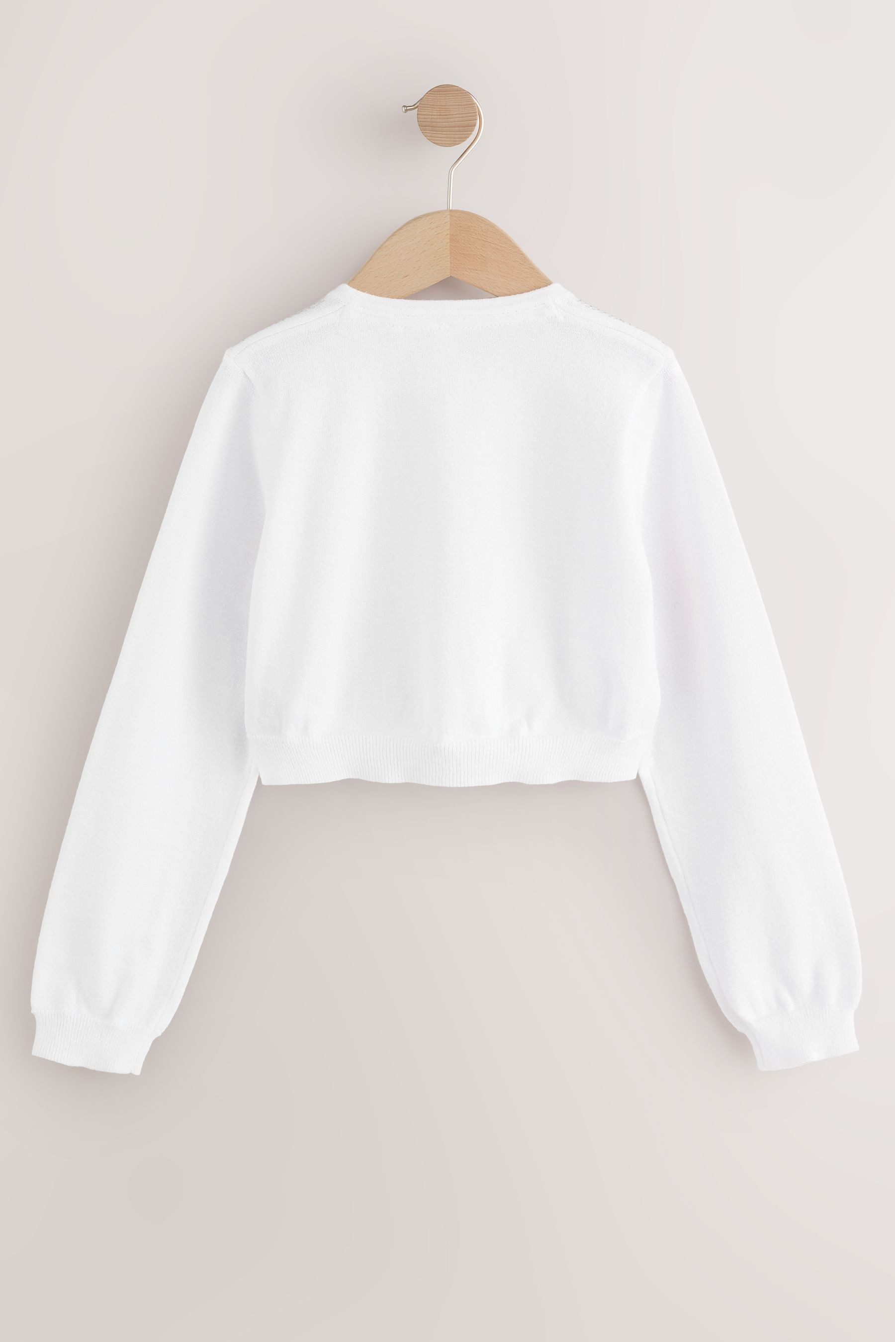 Next Strickjacke Festlicher Diamant-Bolero (1-tlg)