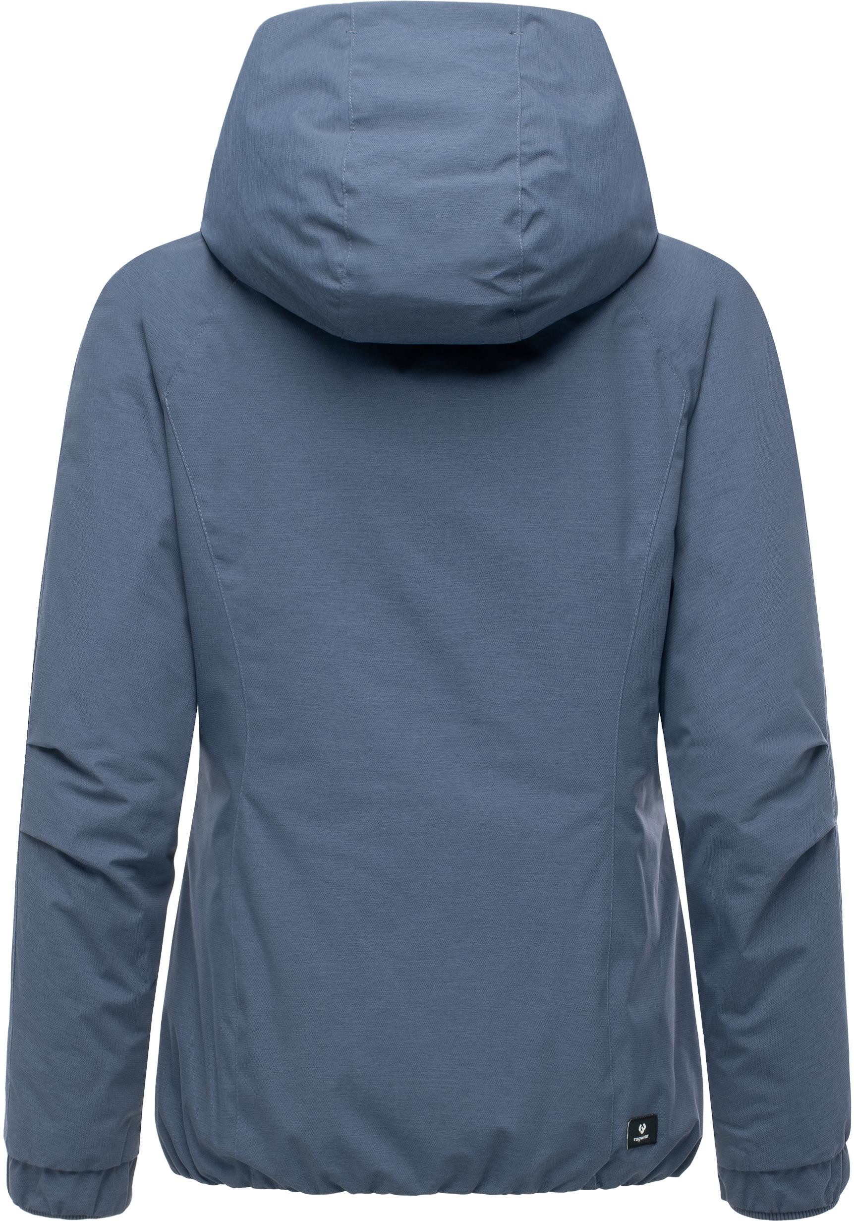 Ragwear Winterjacke Dizzie Warm Wasserdichte Damen Jacke mit Kapuze