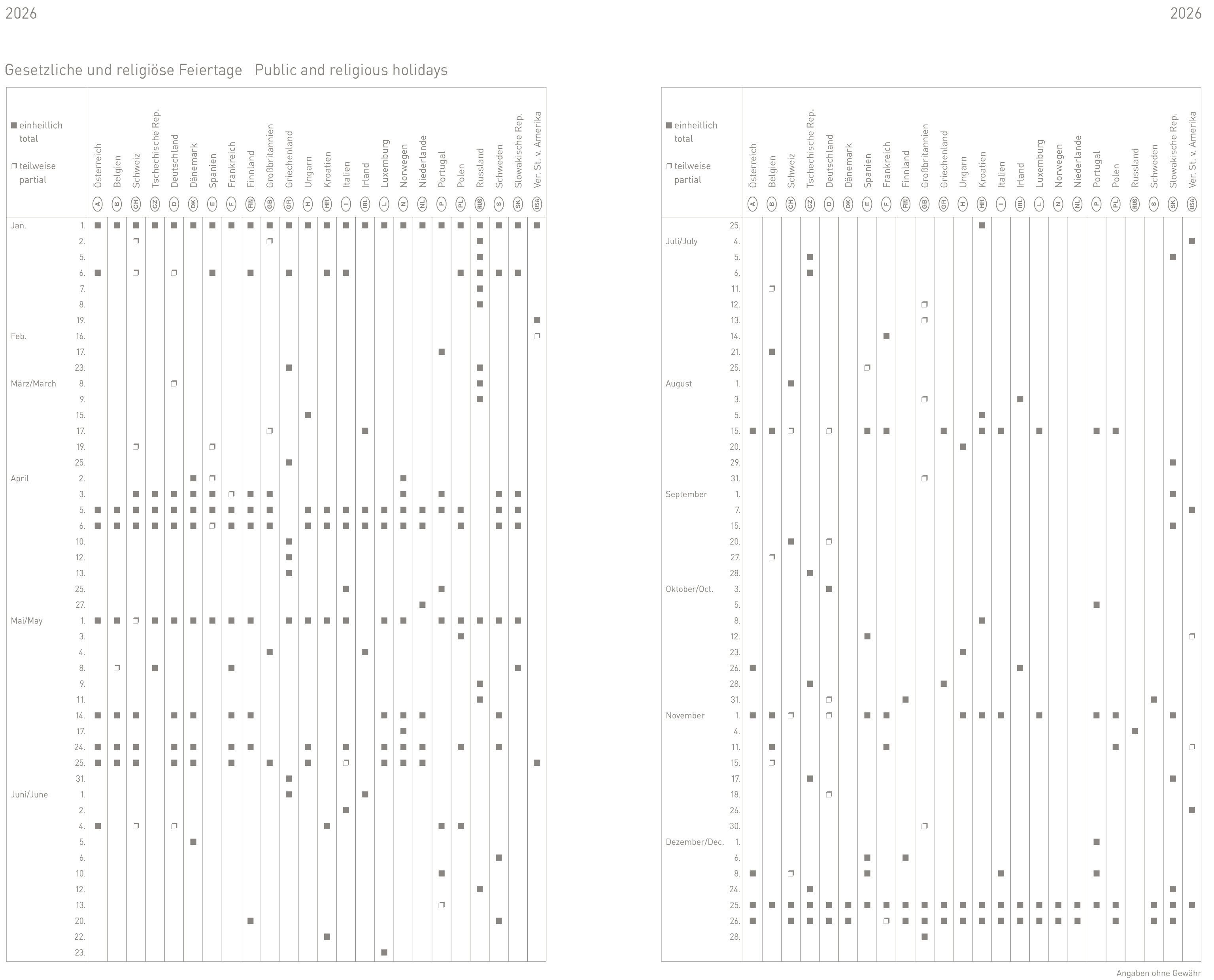 Idena Notizbuch Idena Agenda 2026 Big black 13x21cm