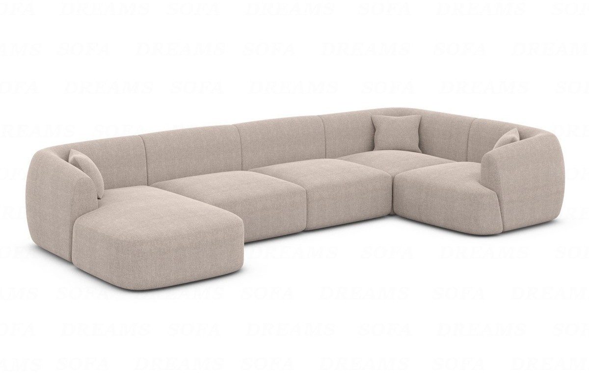 Sofa Dreams Wohnlandschaft Polster Sofa Stoff günstig online kaufen