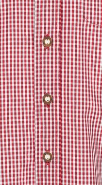 Nübler Trachtenhemd Kindertrachtenhemd Langarm Harald in Rot von Nübler