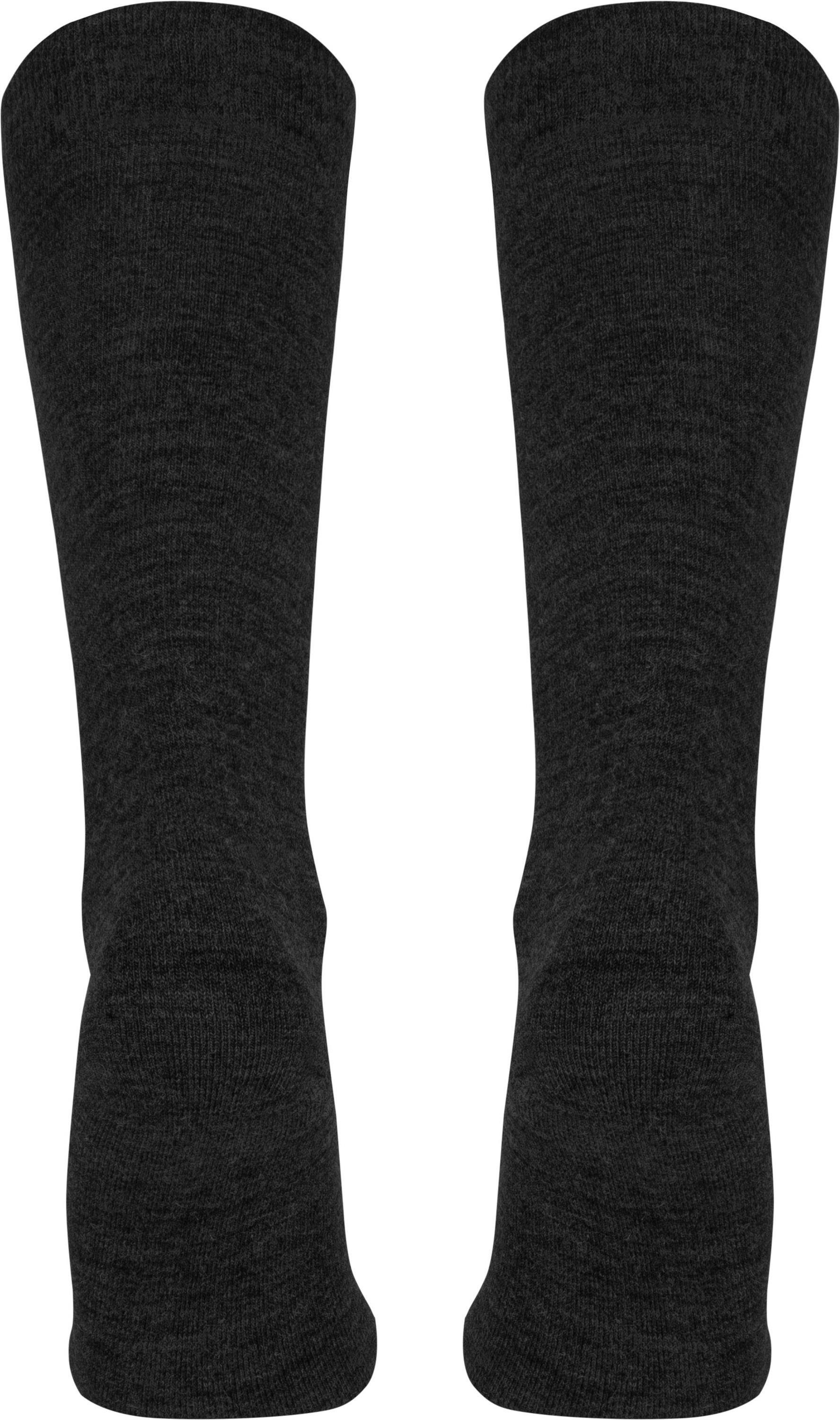 normani Thermosocken 2 Businesskniestrumpf aus Merinowolle (Set, 2-Paar, 2 Paar) hochwertige Merinowolle